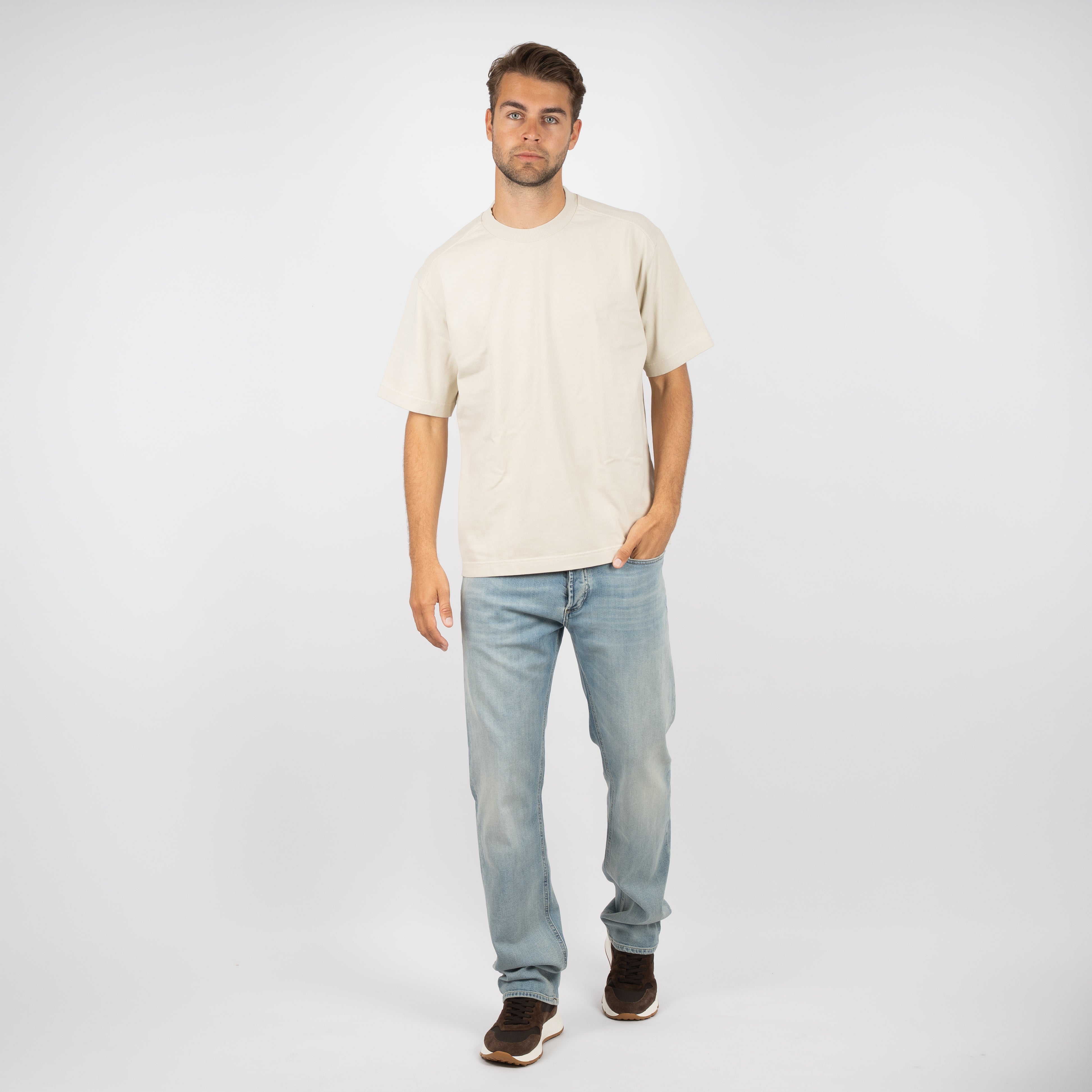Denham Jeans Lichtblauw | Ridge Straight Fit