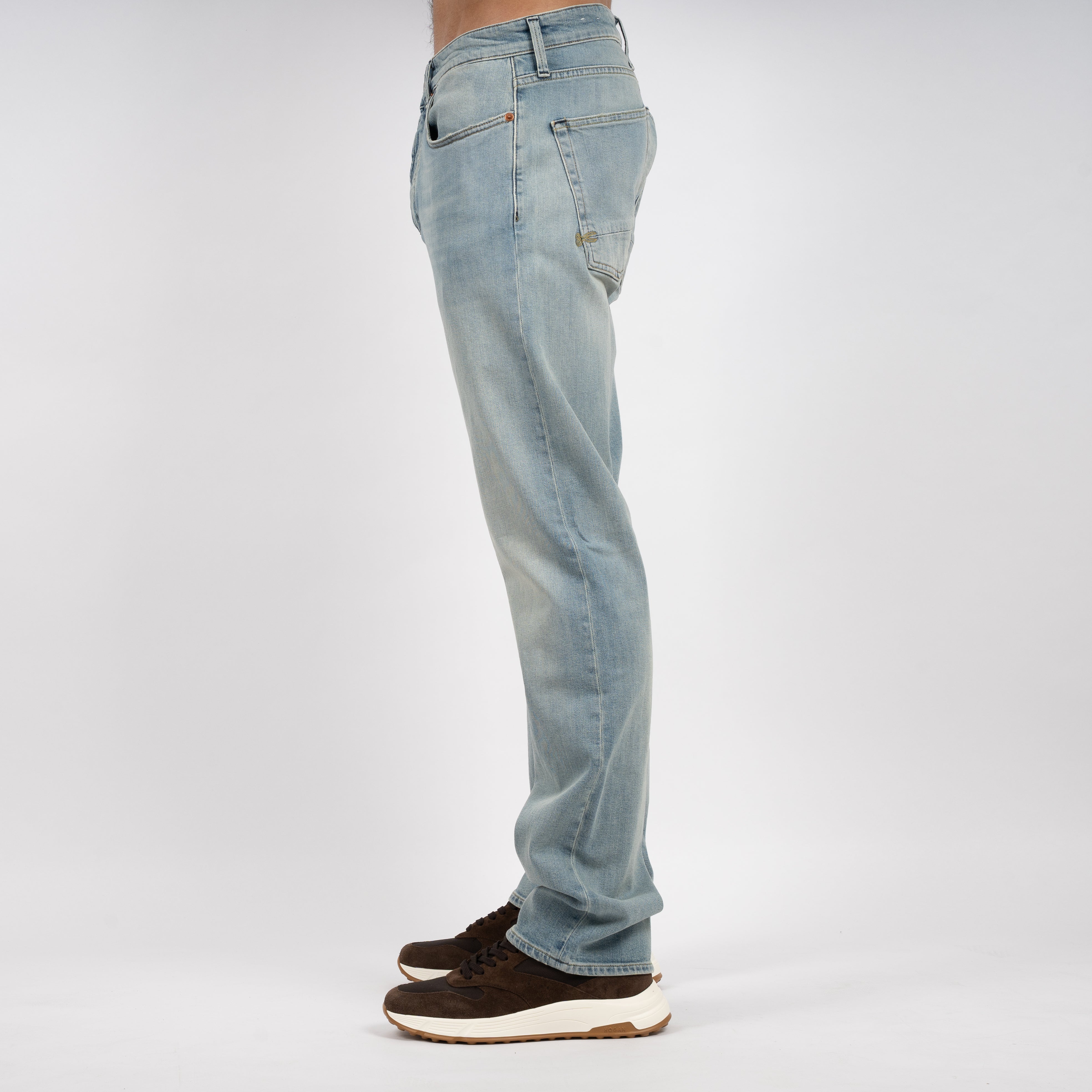 Denham Jeans Lichtblauw | Ridge Straight Fit