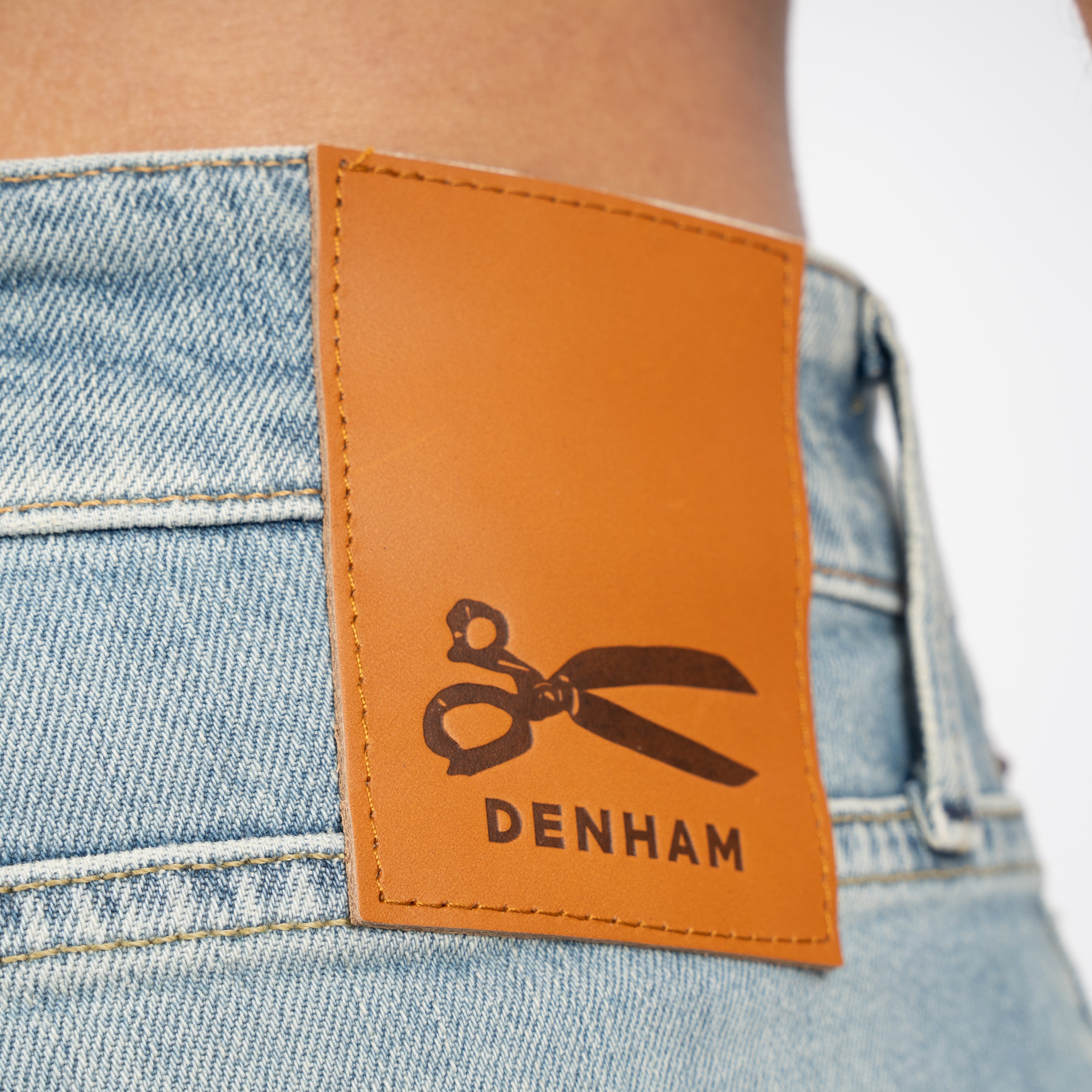 Denham Jeans Lichtblauw | Ridge Straight Fit