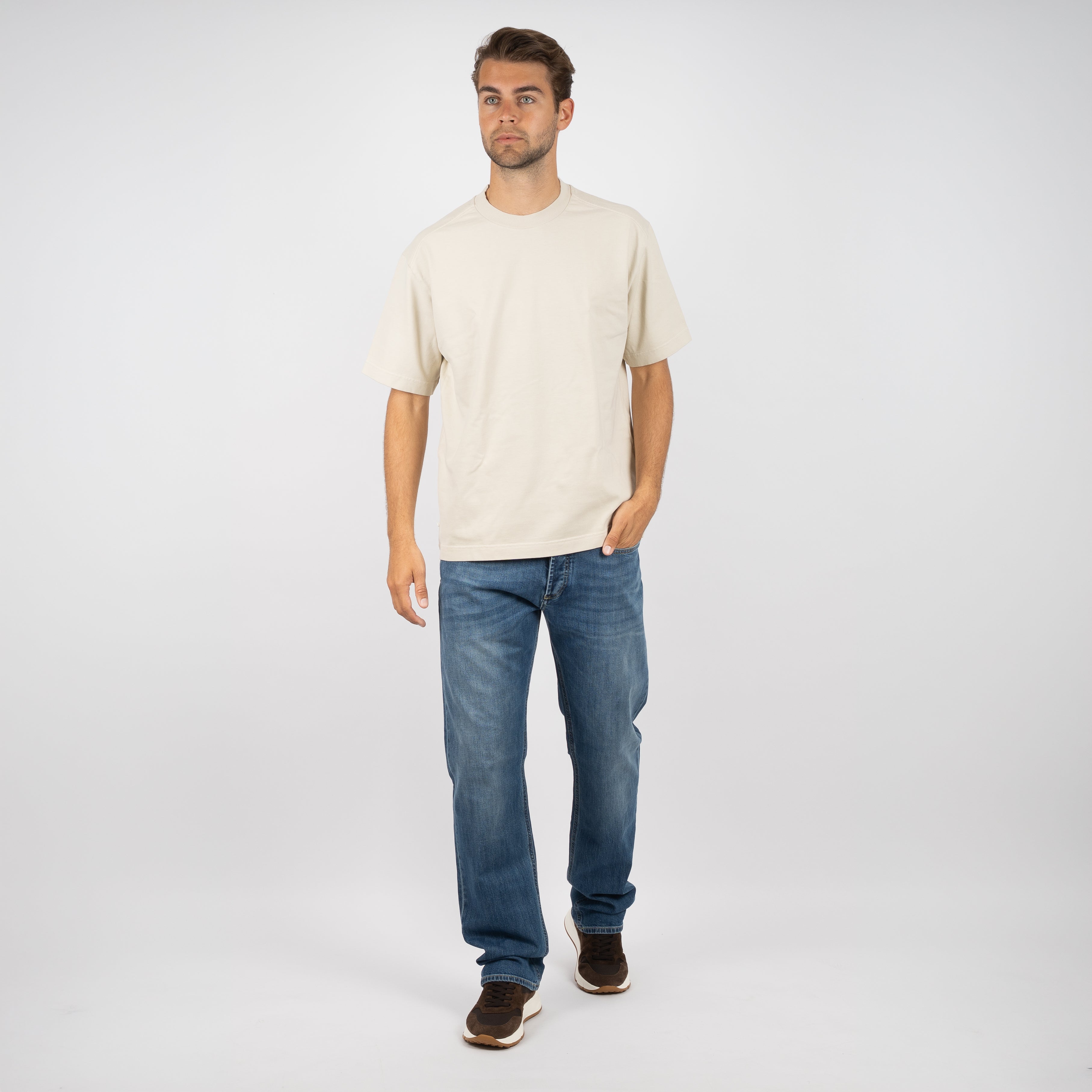 Denham Jeans Middenblauw | Ridge Straight Fit