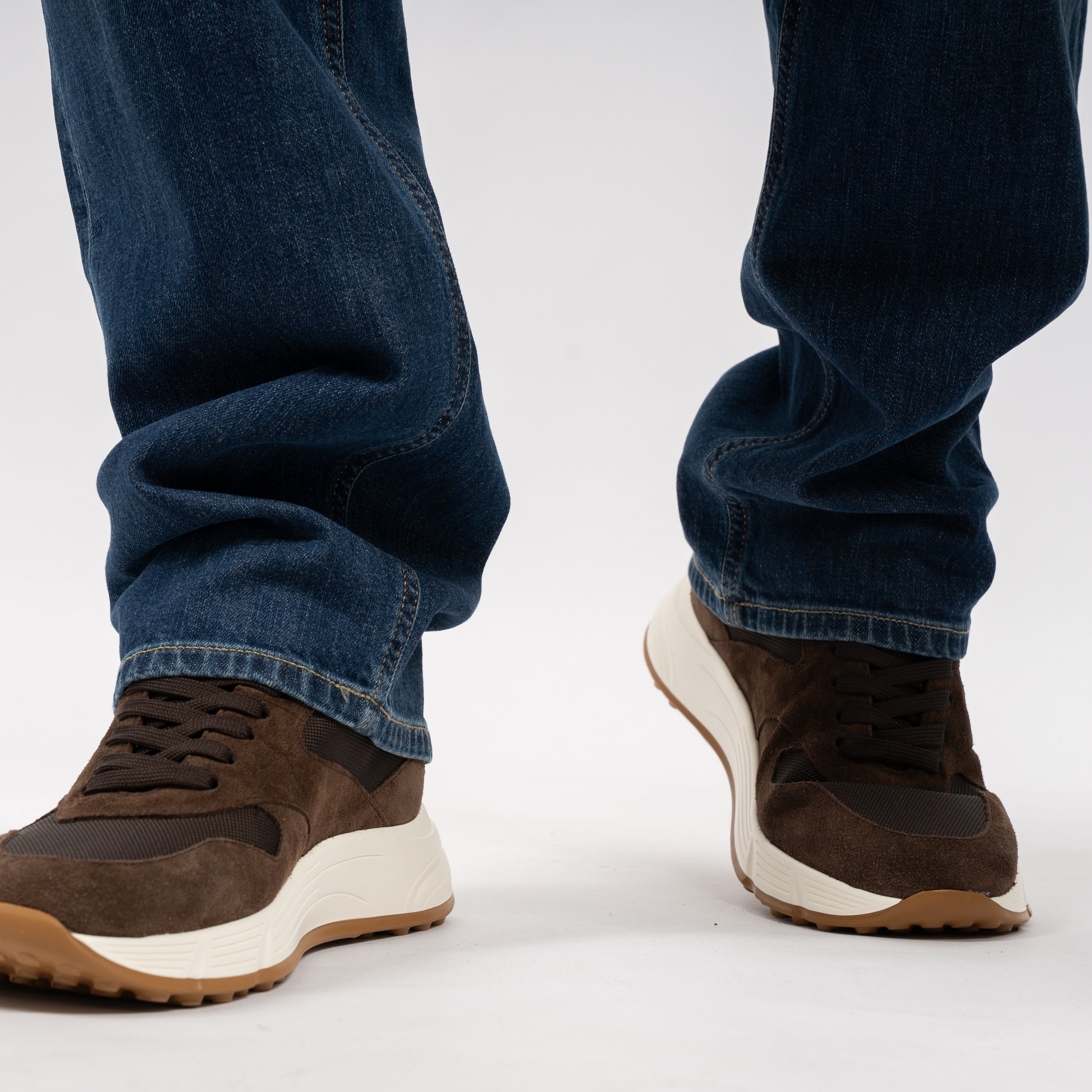 Denham Jeans Donkerblauw | Ridge Straight Fit