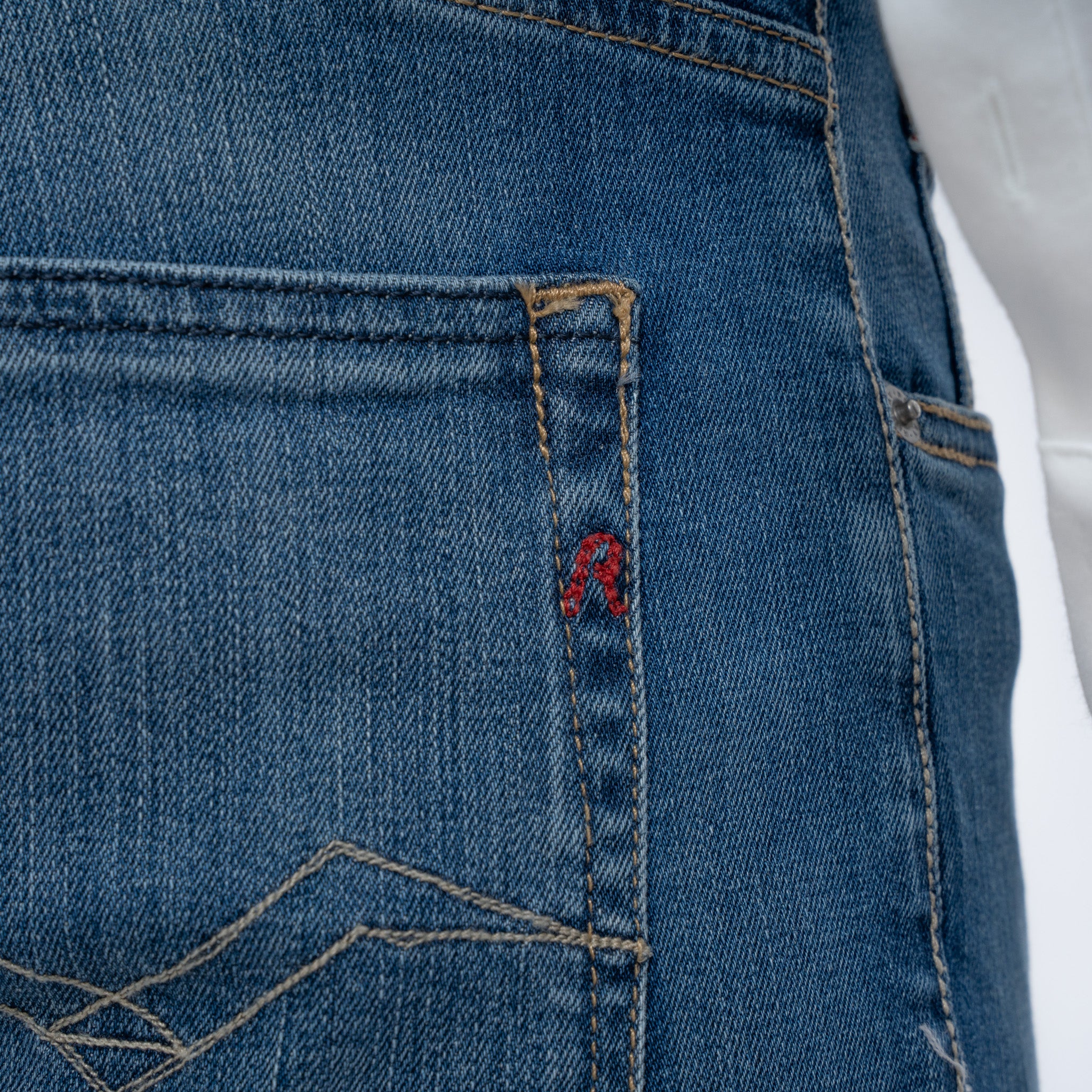 Replay Jeans Middenblauw | Grover Straight Fit