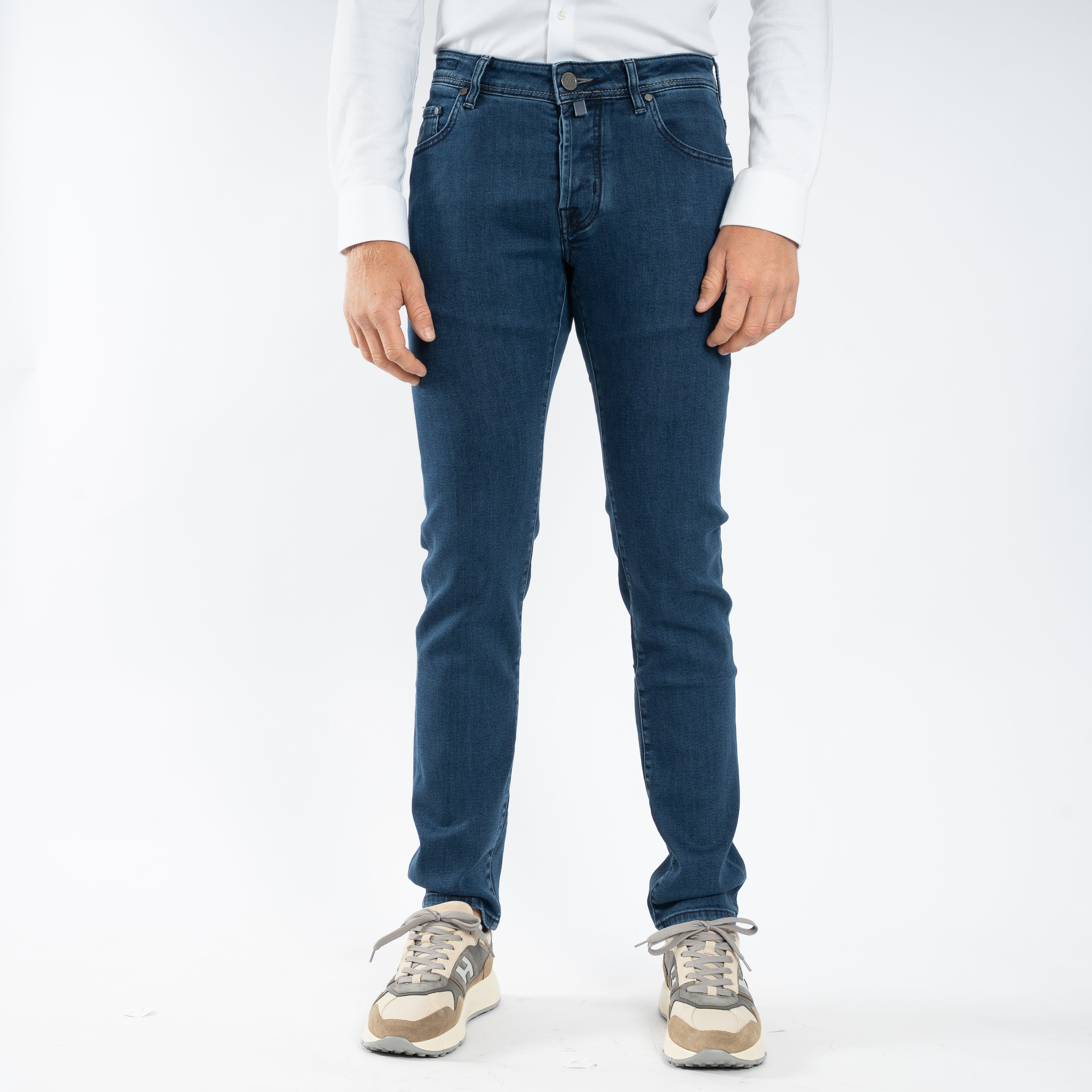 Jacob Cohen Jeans Donkerblauw | Nick Slim