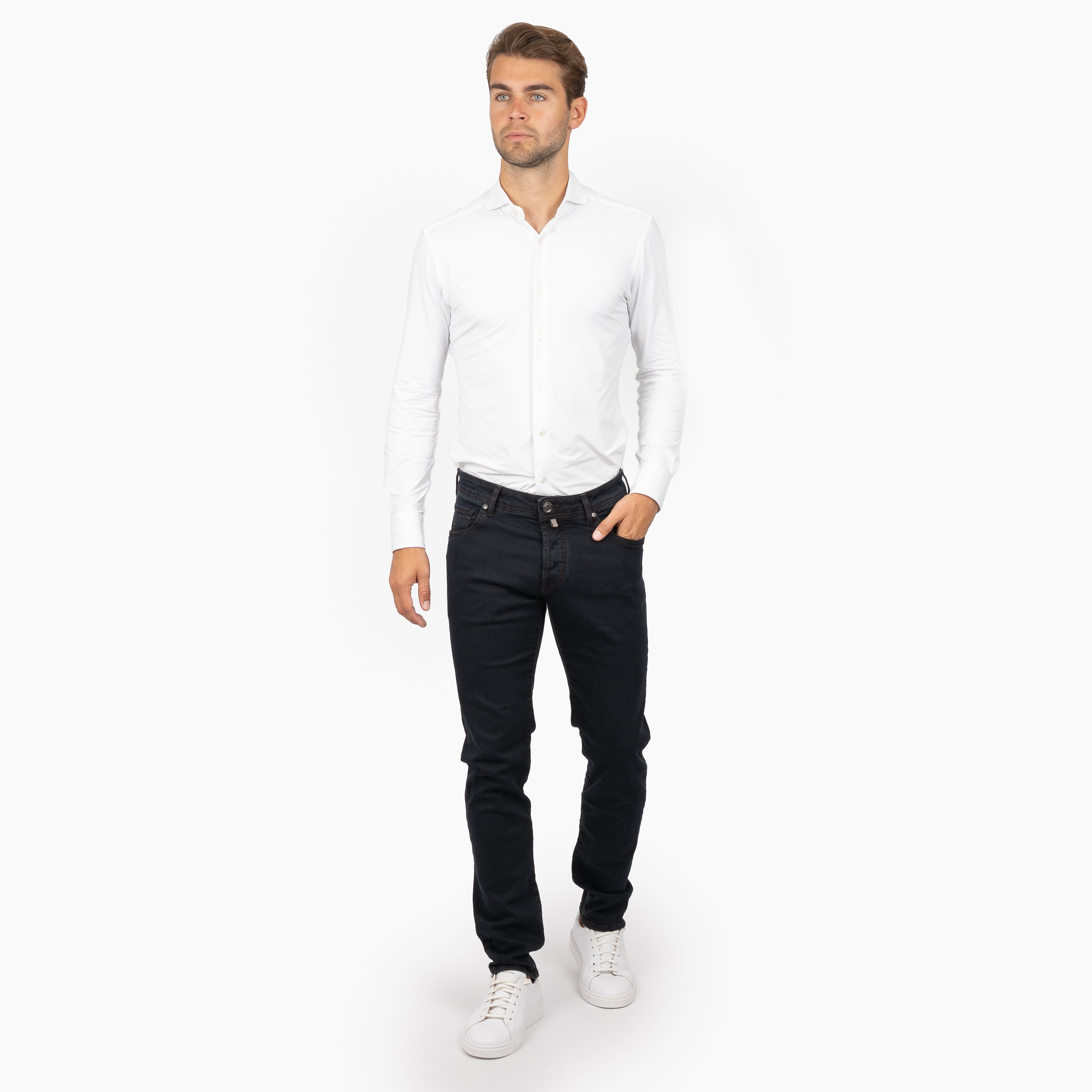 Jacob Cohen Jeans Donkerblauw | Nick Slim