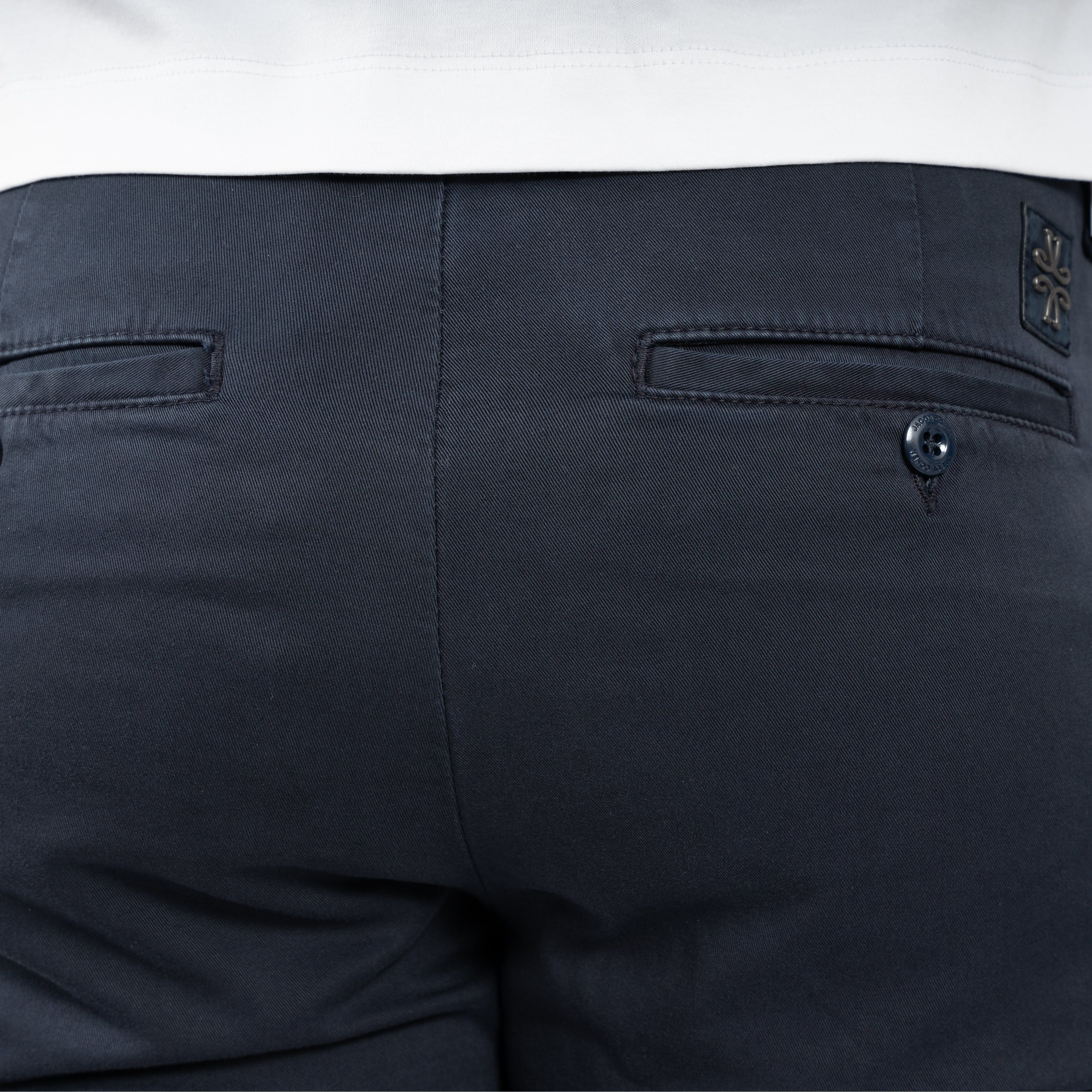Jacob Cohen Chino Donkerblauw | Bobby