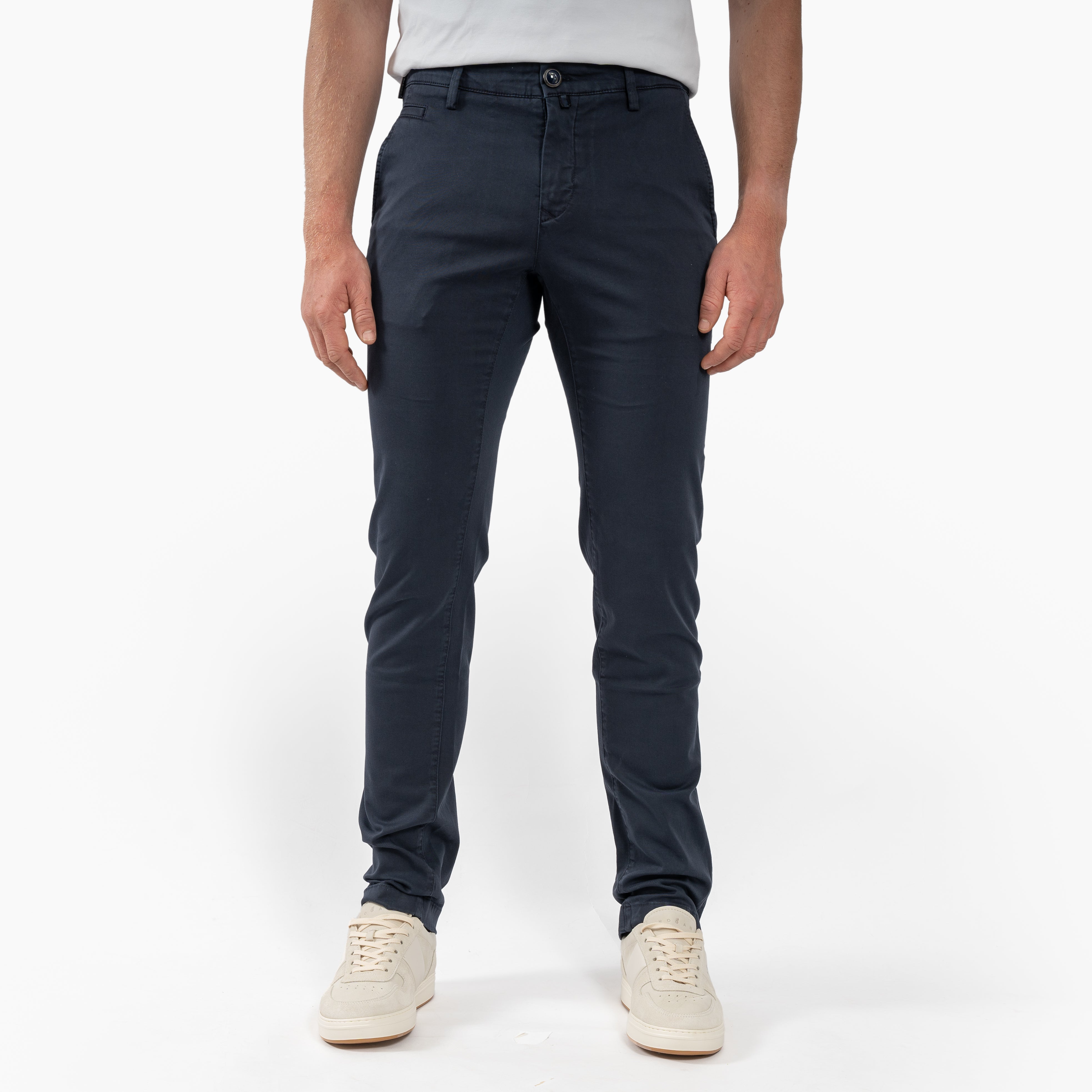 Jacob Cohen Chino Donkerblauw | Bobby