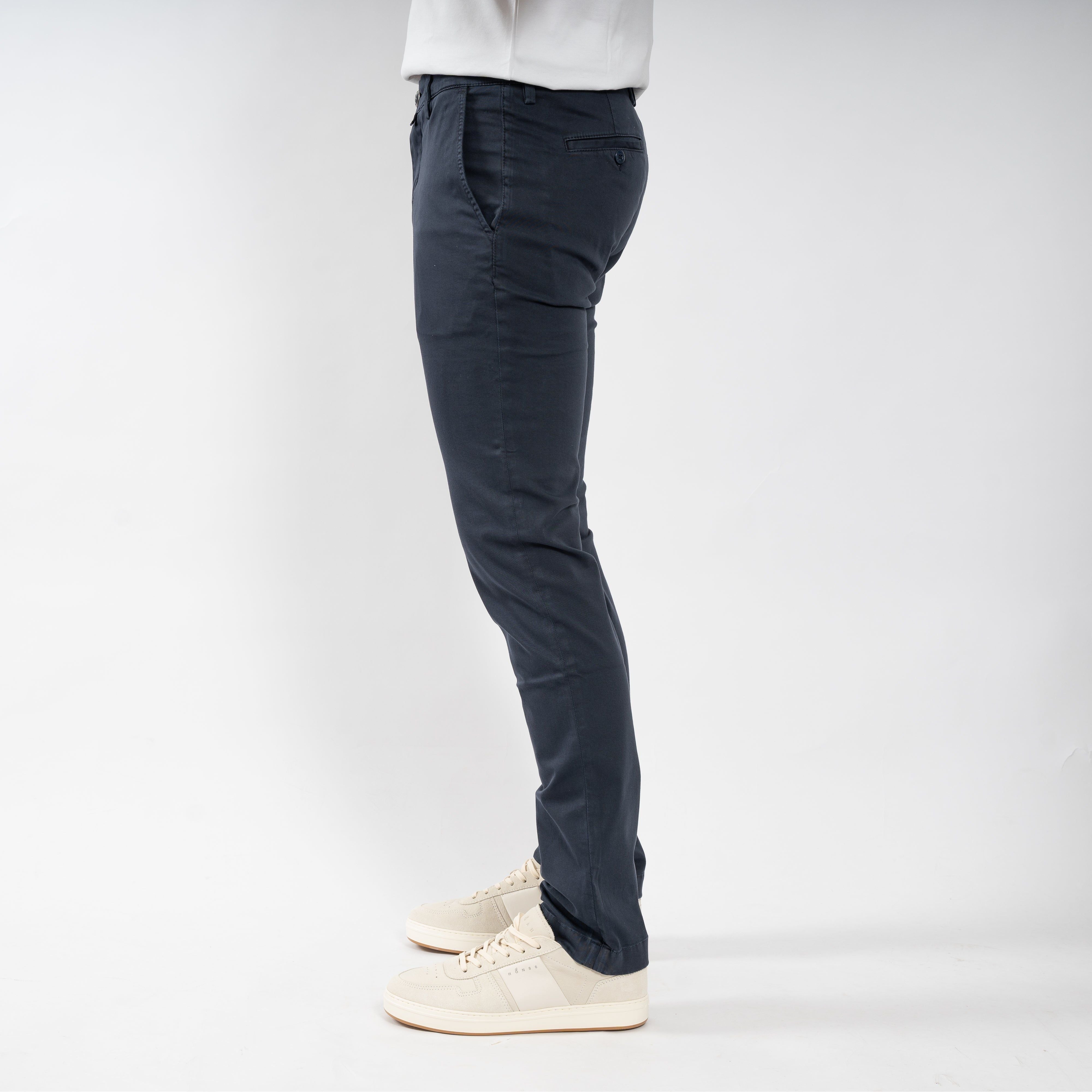 Jacob Cohen Chino Donkerblauw | Bobby