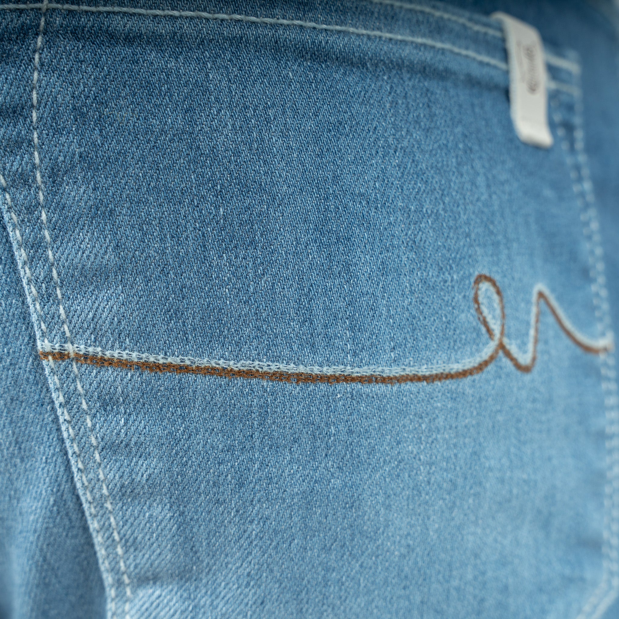 Atelier Noterman Jeans Middenblauw | Slim Fit