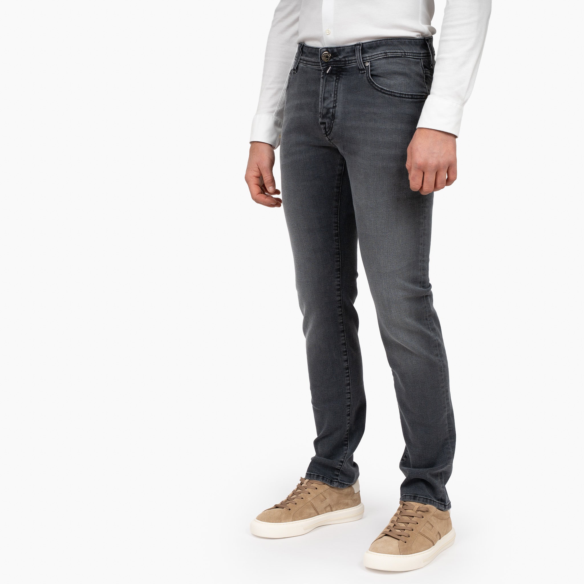 Jacob Cohen Jeans Donkergrijs | Nick