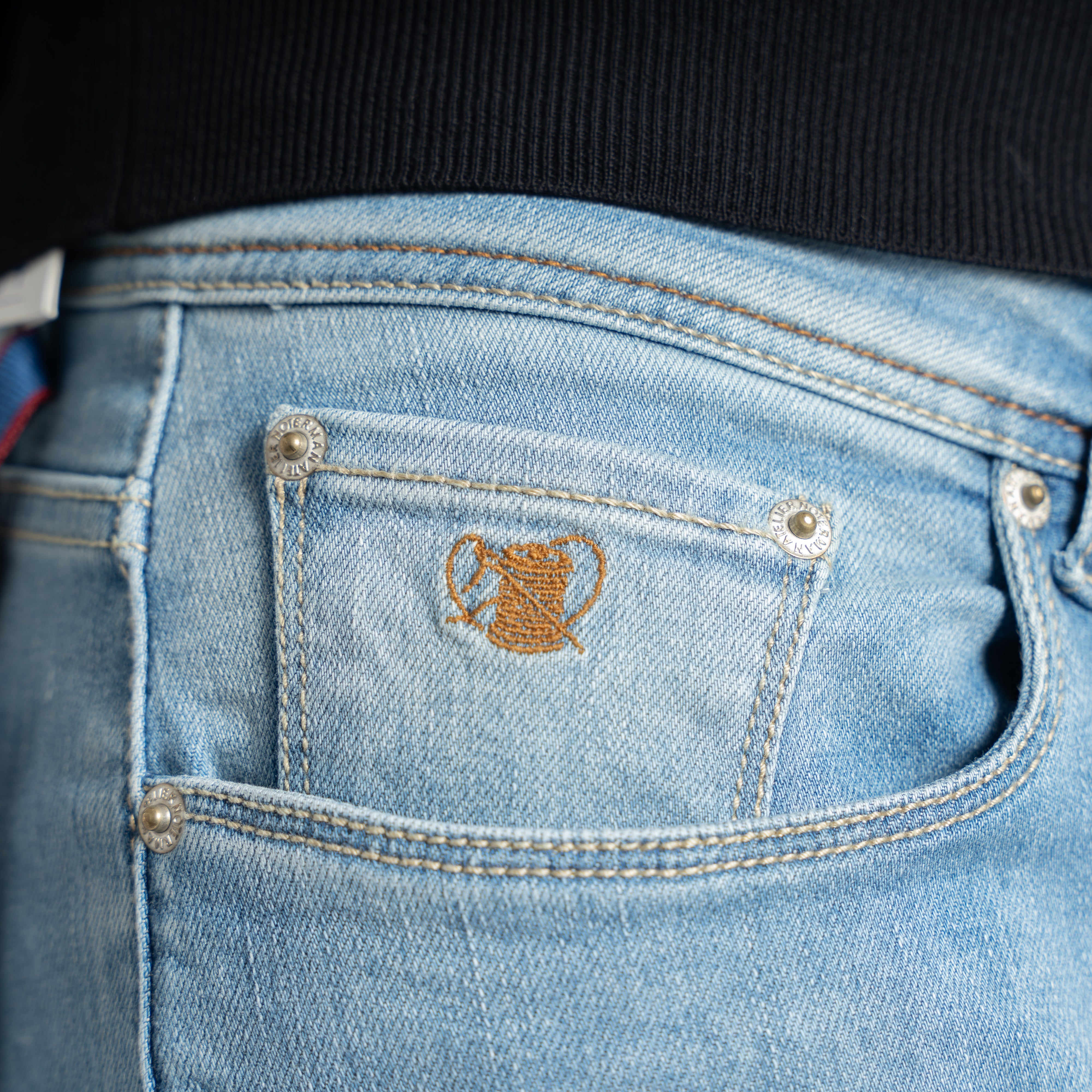 Atelier Noterman Jeans lichtblauw