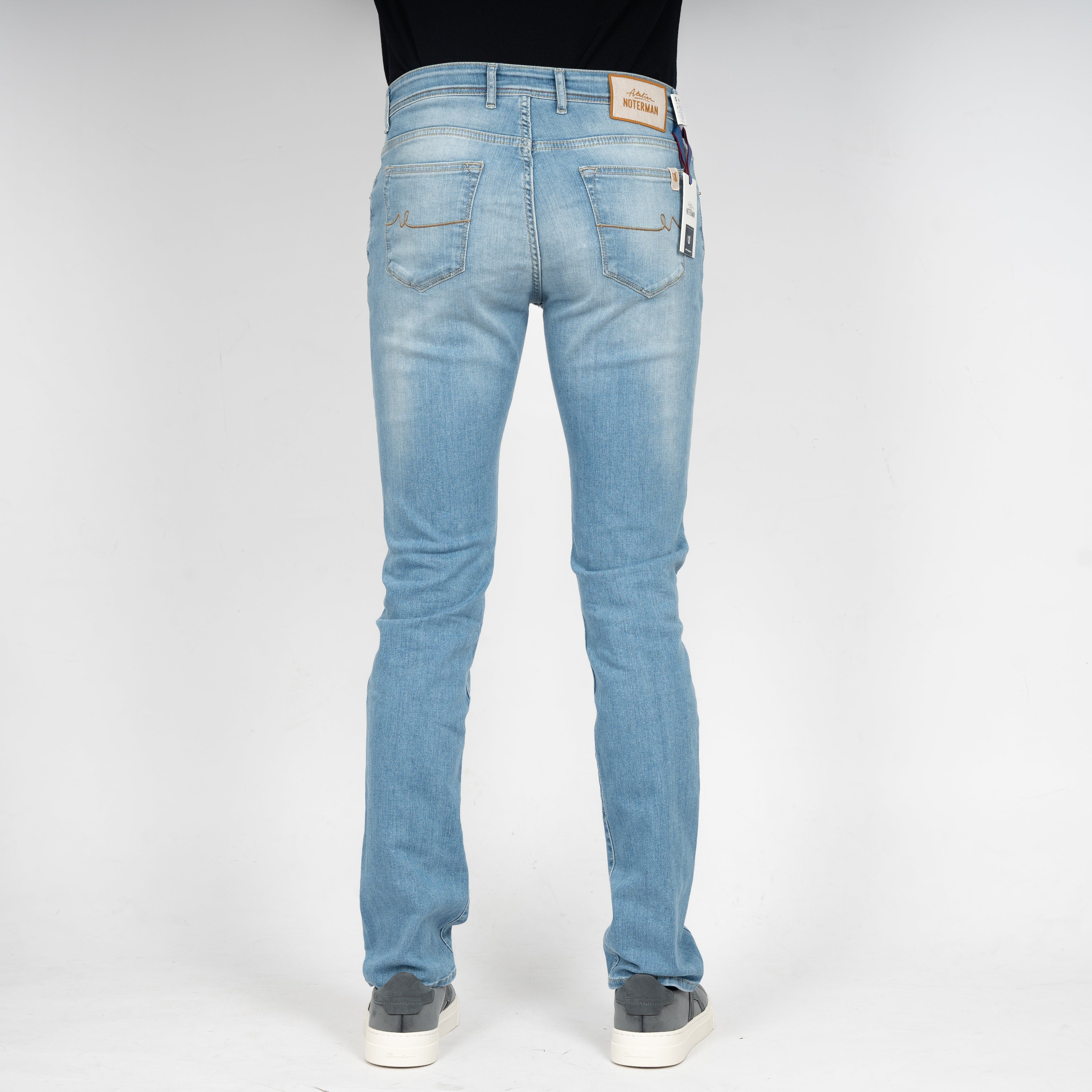 Atelier Noterman Jeans lichtblauw