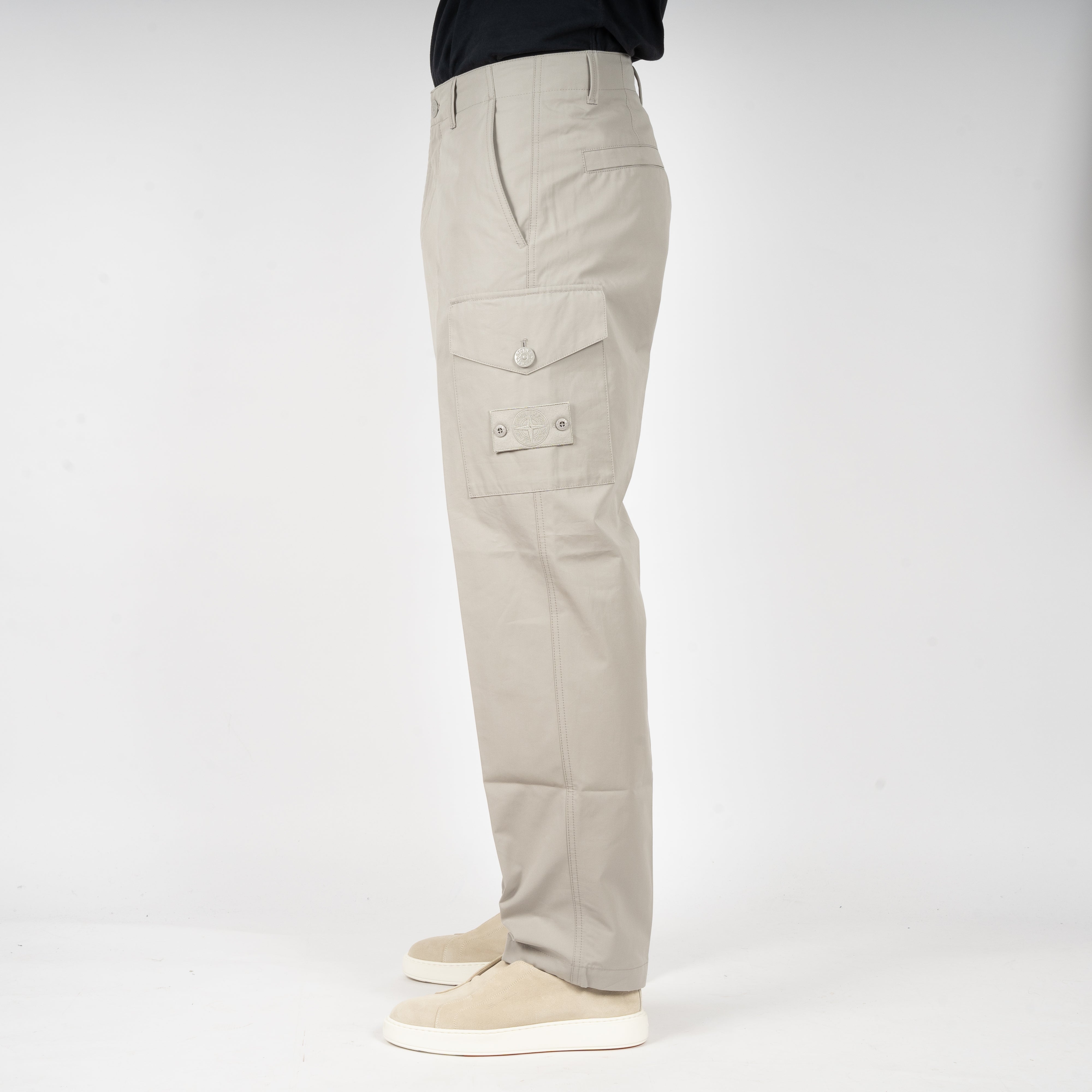 Stone Island Cargobroek Beige | Ghost