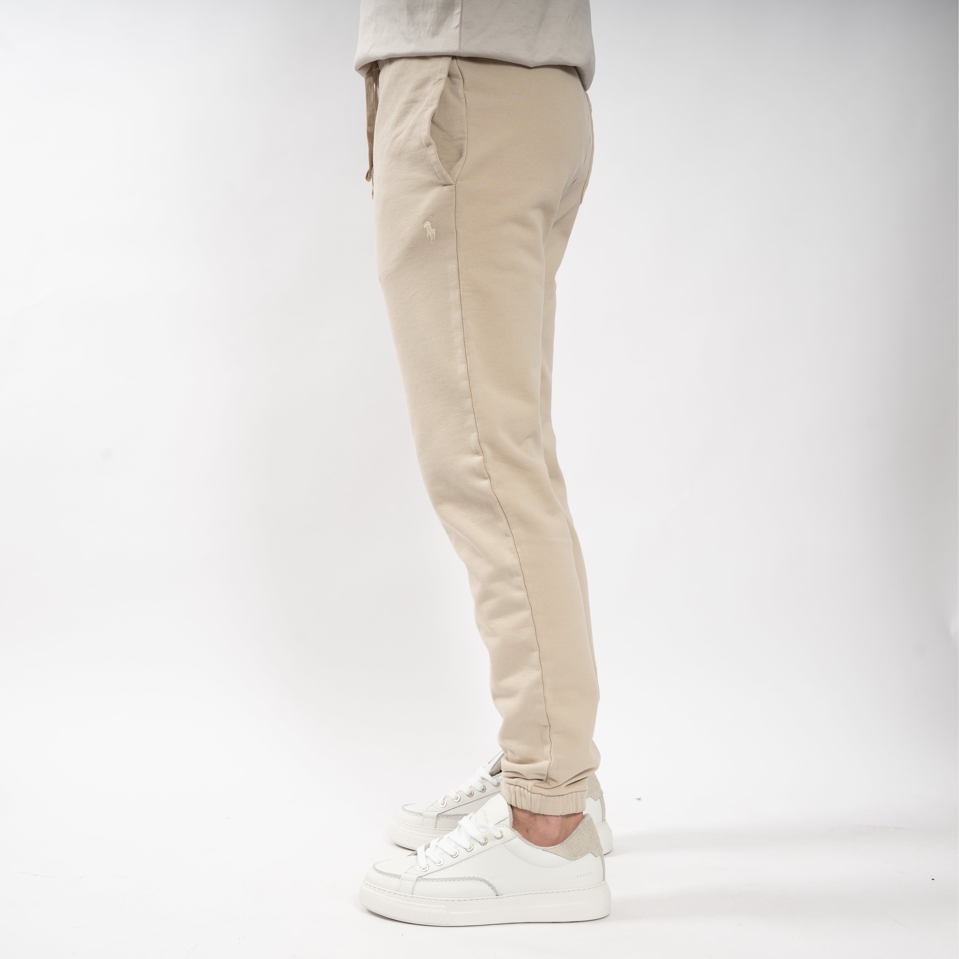 Ralph Lauren Joggingbroek Beige | Loopback Fleece