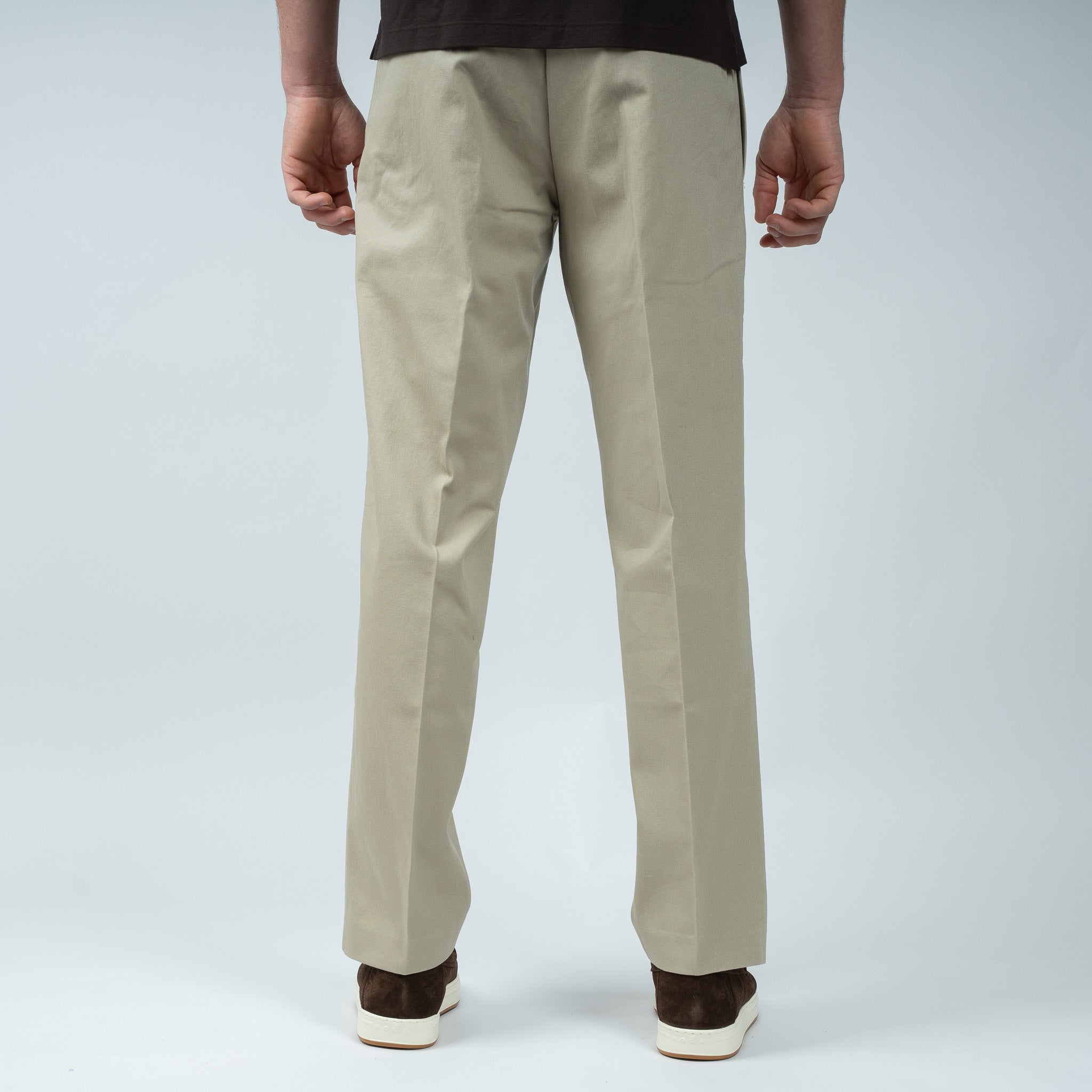 Olaf Pantalon Beige | Slim Elasticated Pant