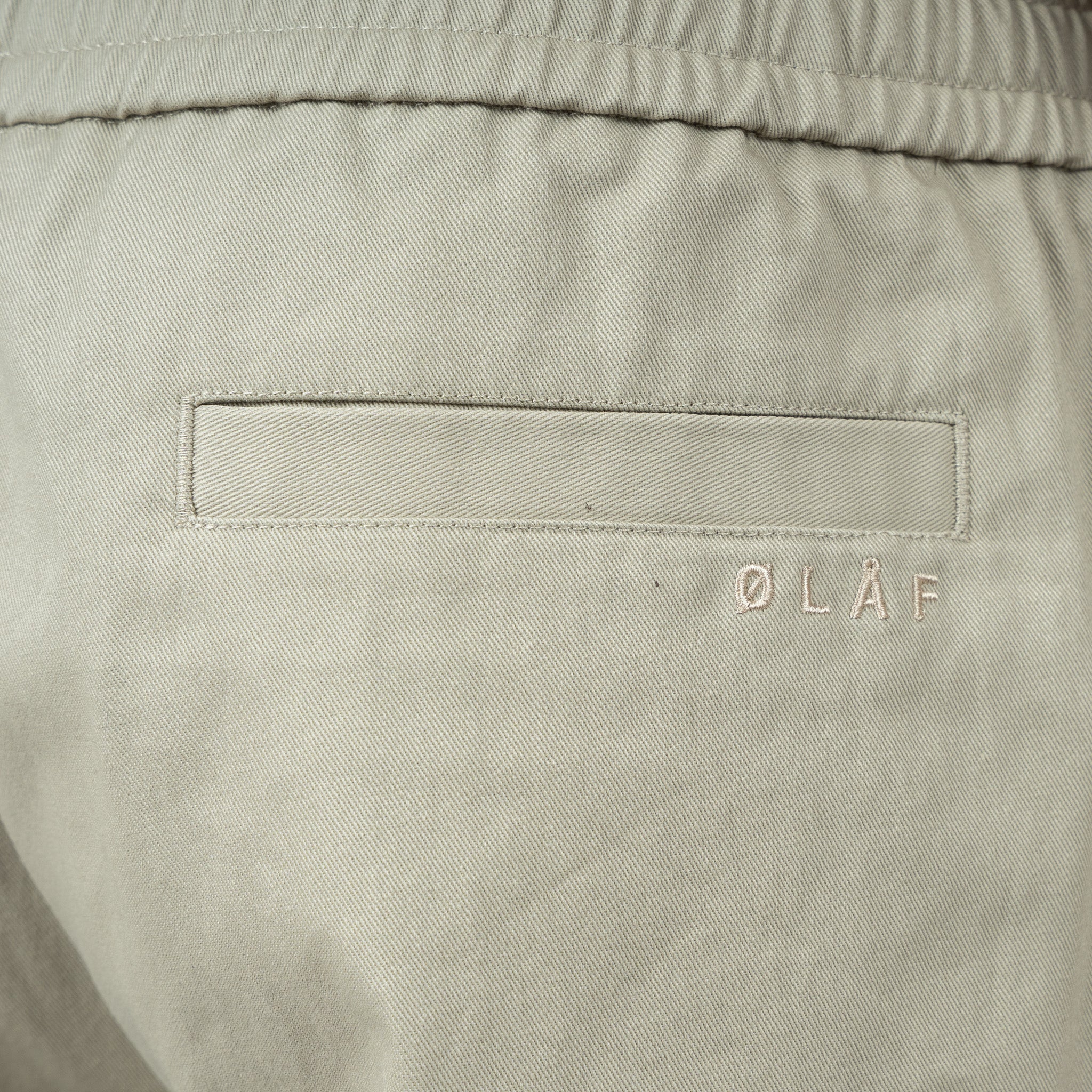 Olaf Pantalon Beige | Slim Elasticated Pant