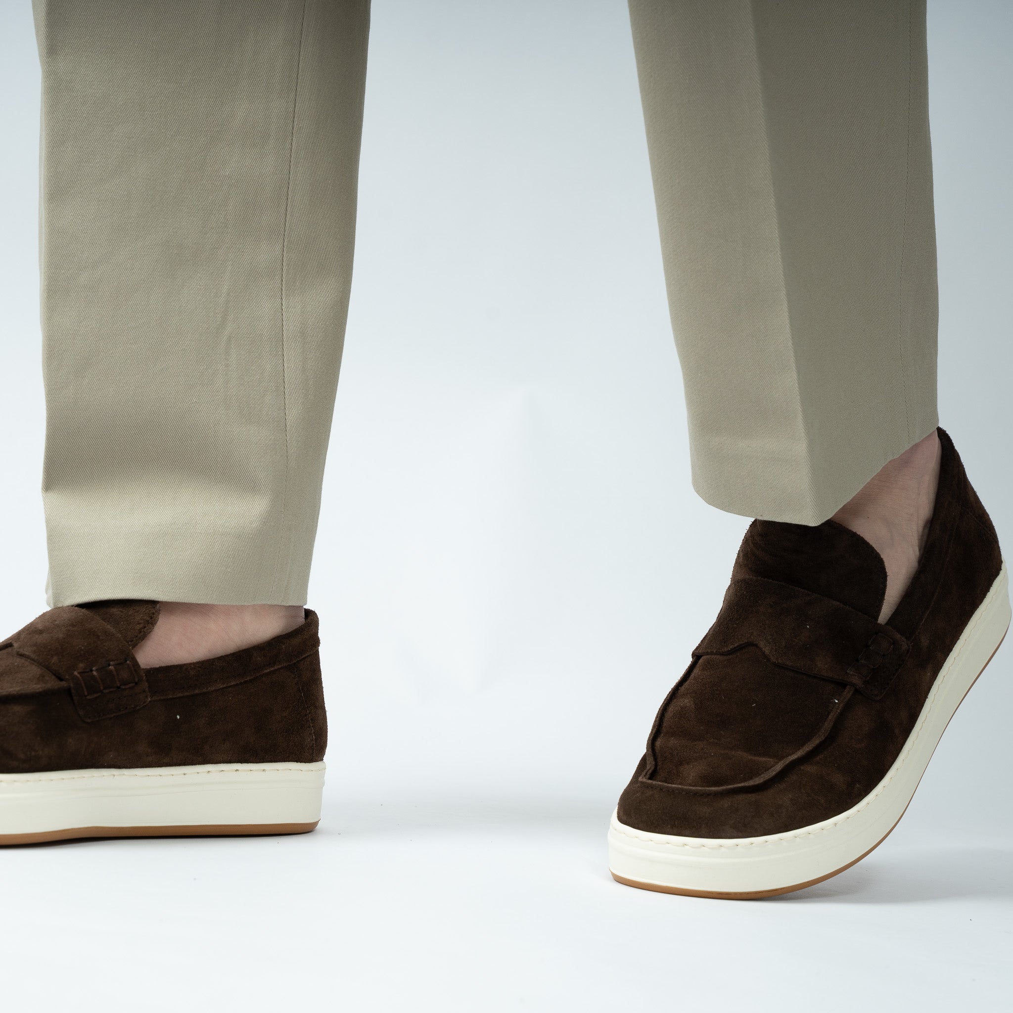 Olaf Pantalon Beige | Slim Elasticated Pant