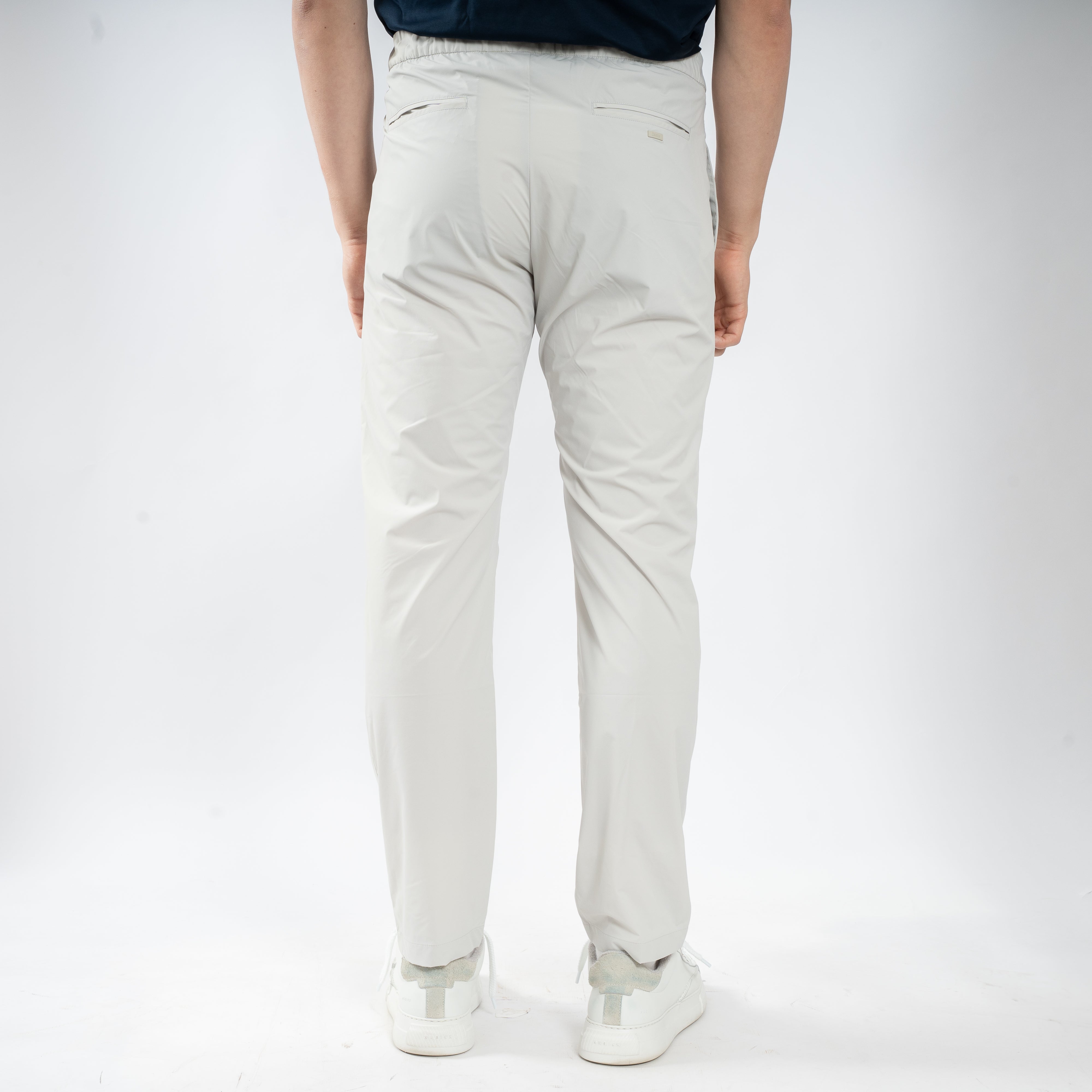 Herno Chino Lichtgrijs | Nylon Maestro Trousers