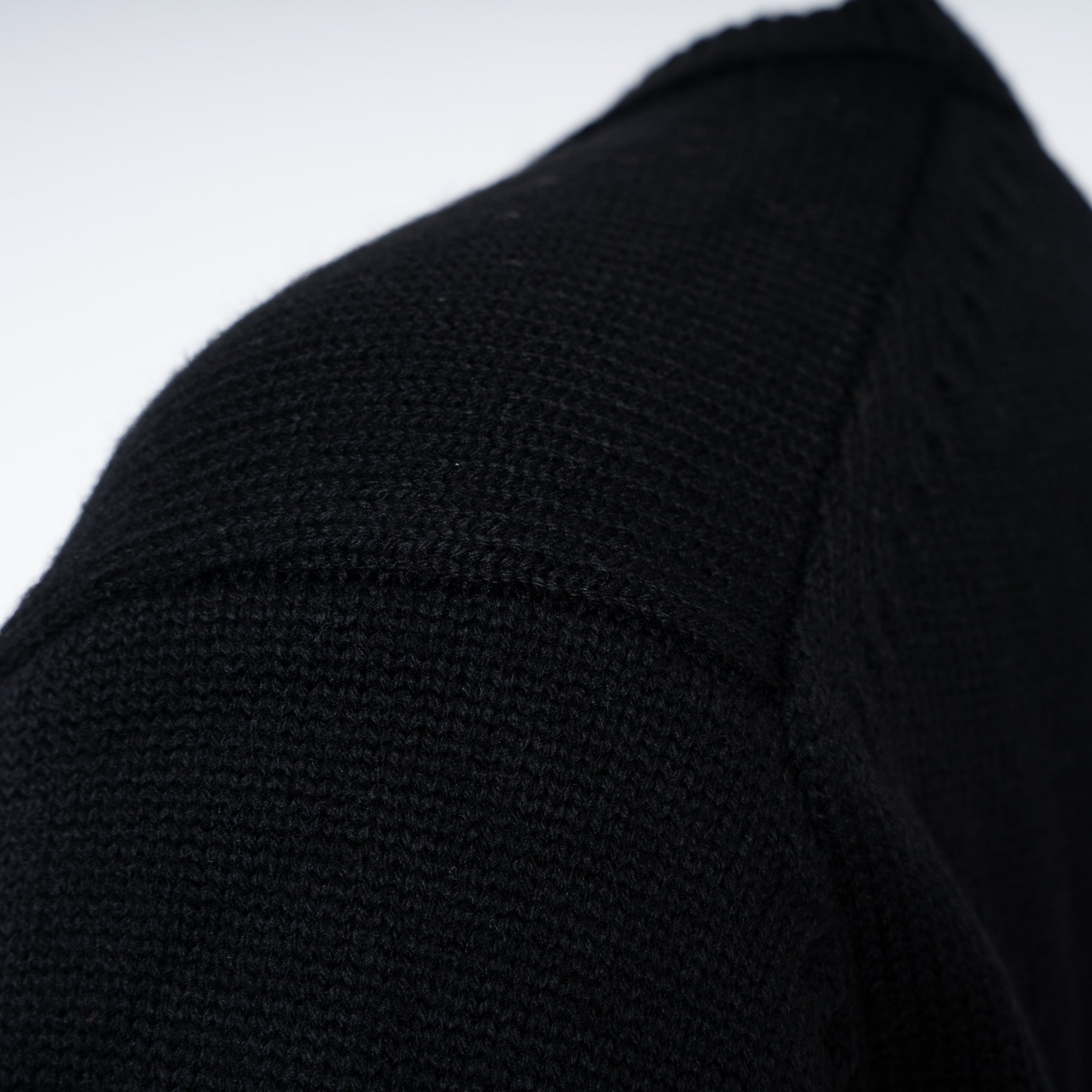 Filling Pieces Gebreide Trui Zwart | Knit Sweater Knot