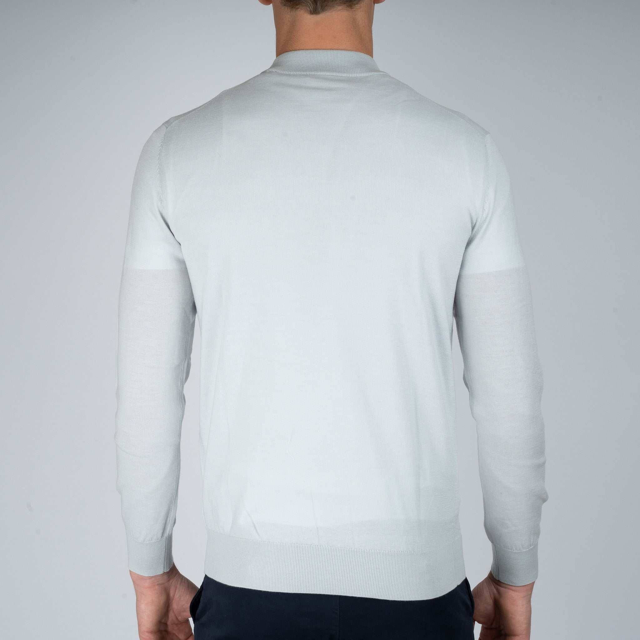 SEVEN DIALS Gebreide Turtleneck Trui Ijsblauw | Goy