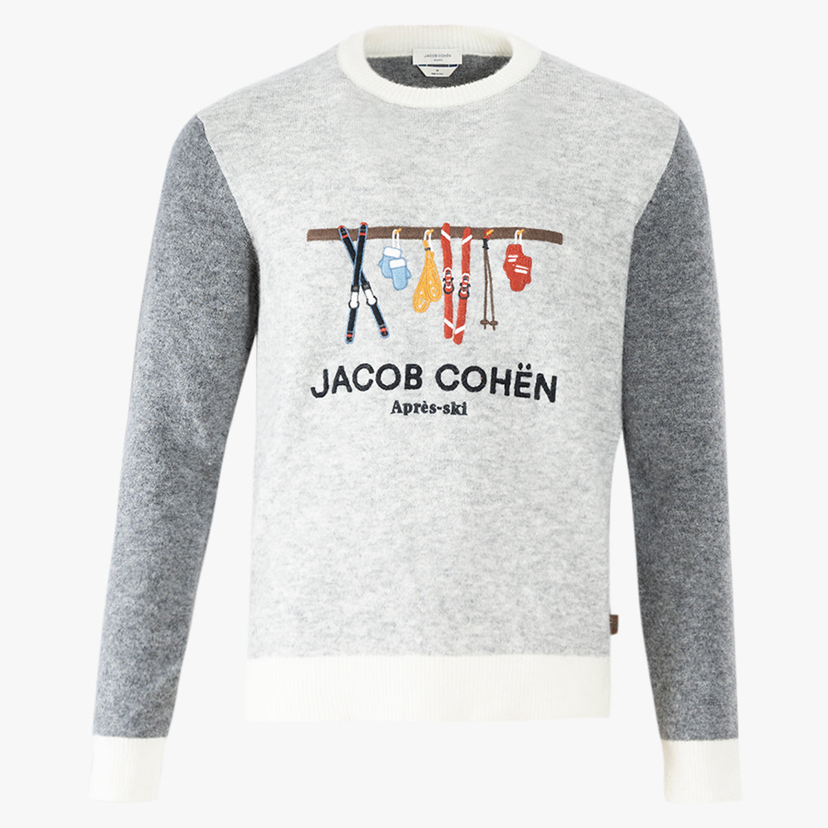 Jacob Cohen Gebreide Trui Grijs | Apres Ski