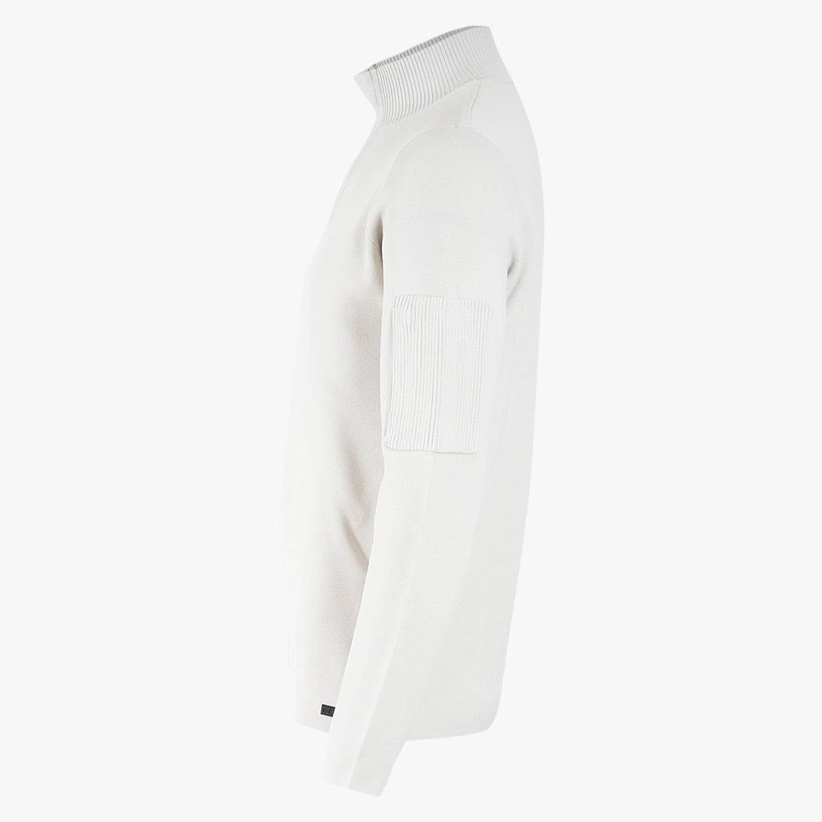 Genti Trui met Rits Kit Wit | Cool Dry
