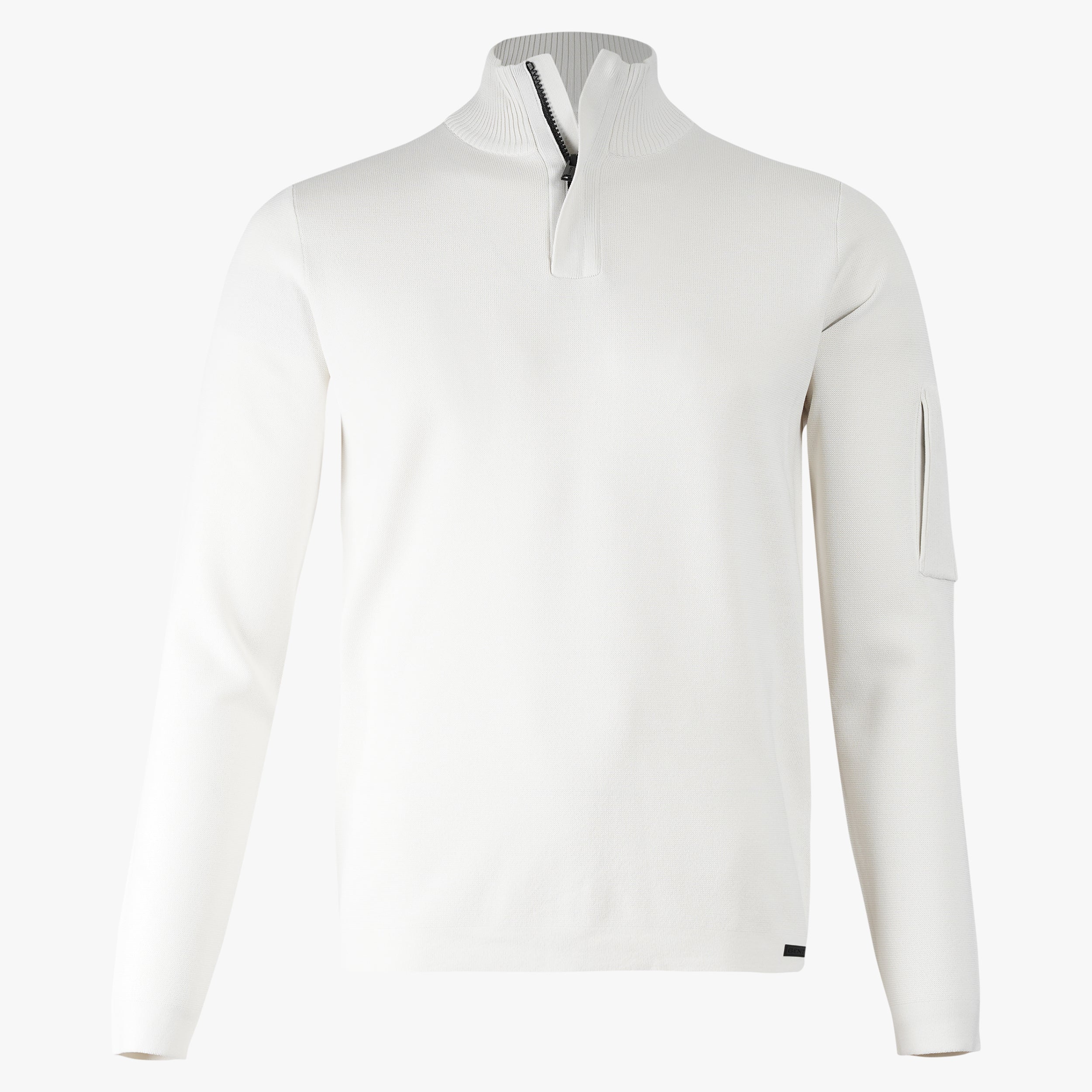 Genti Trui met Rits Off-White | Cool Dry