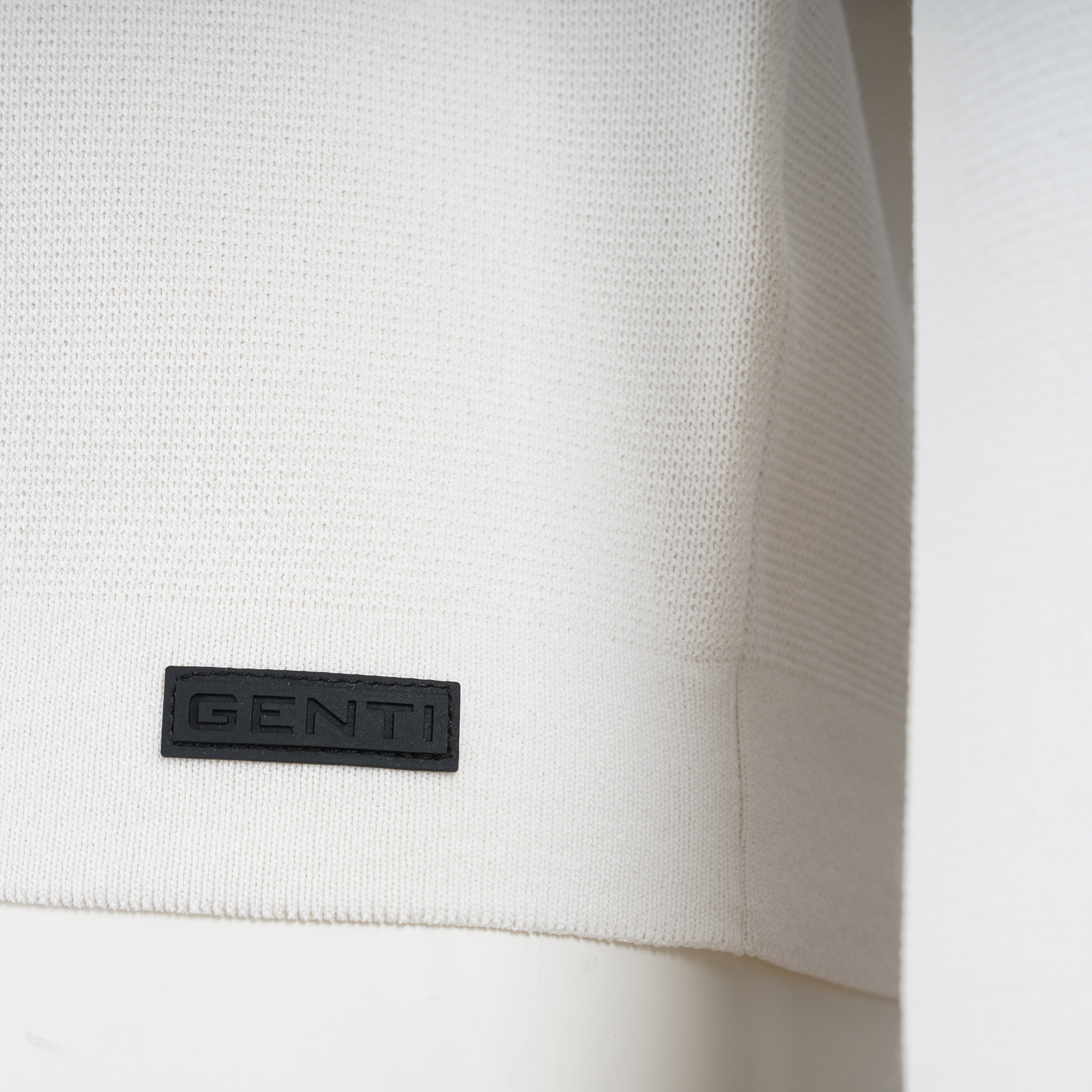Genti Trui met Rits Off-White | Cool Dry