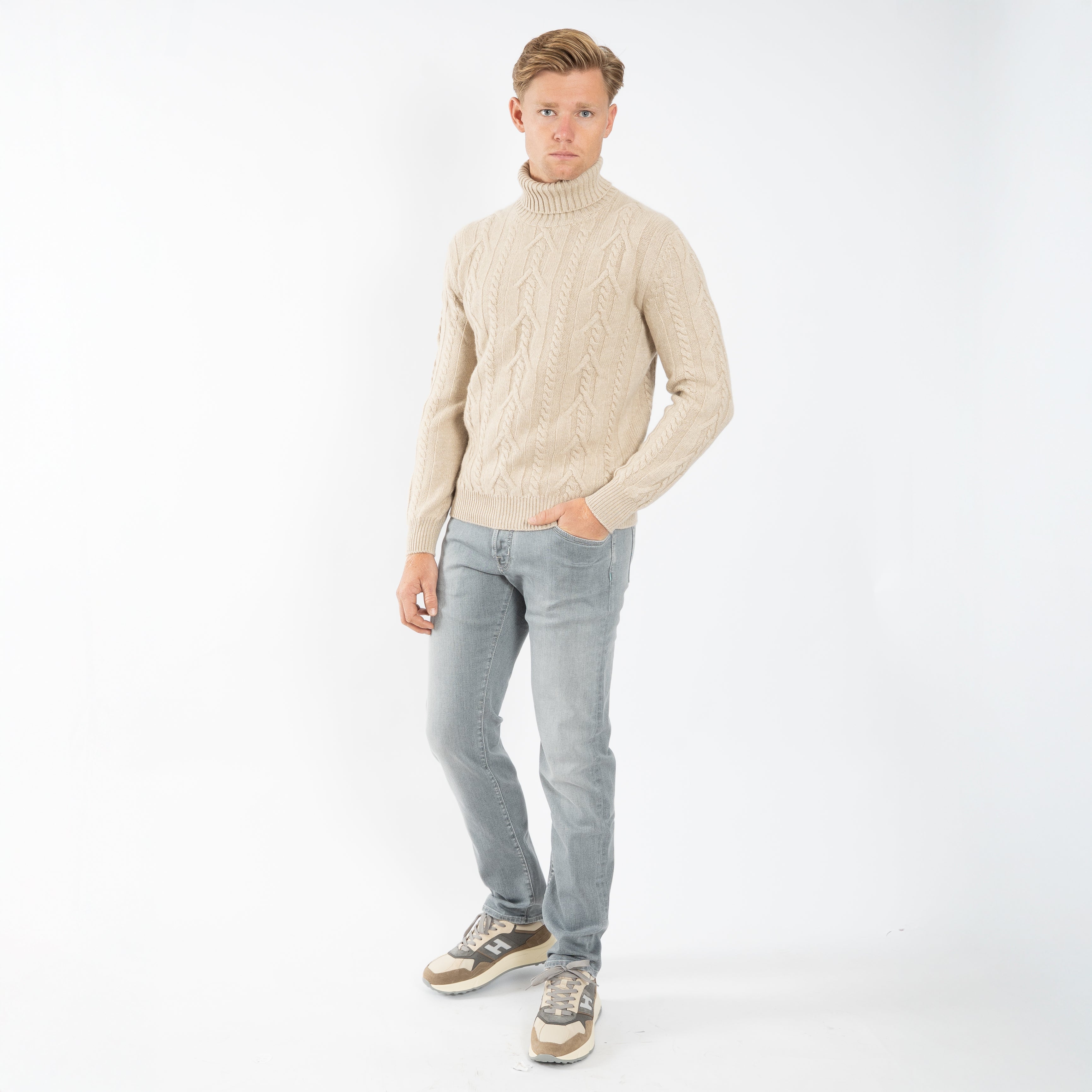 Fedeli Coltrui Cashmere Beige | Moena