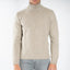 Fedeli Gebreide Turtleneck Beige | Onda Alpaca