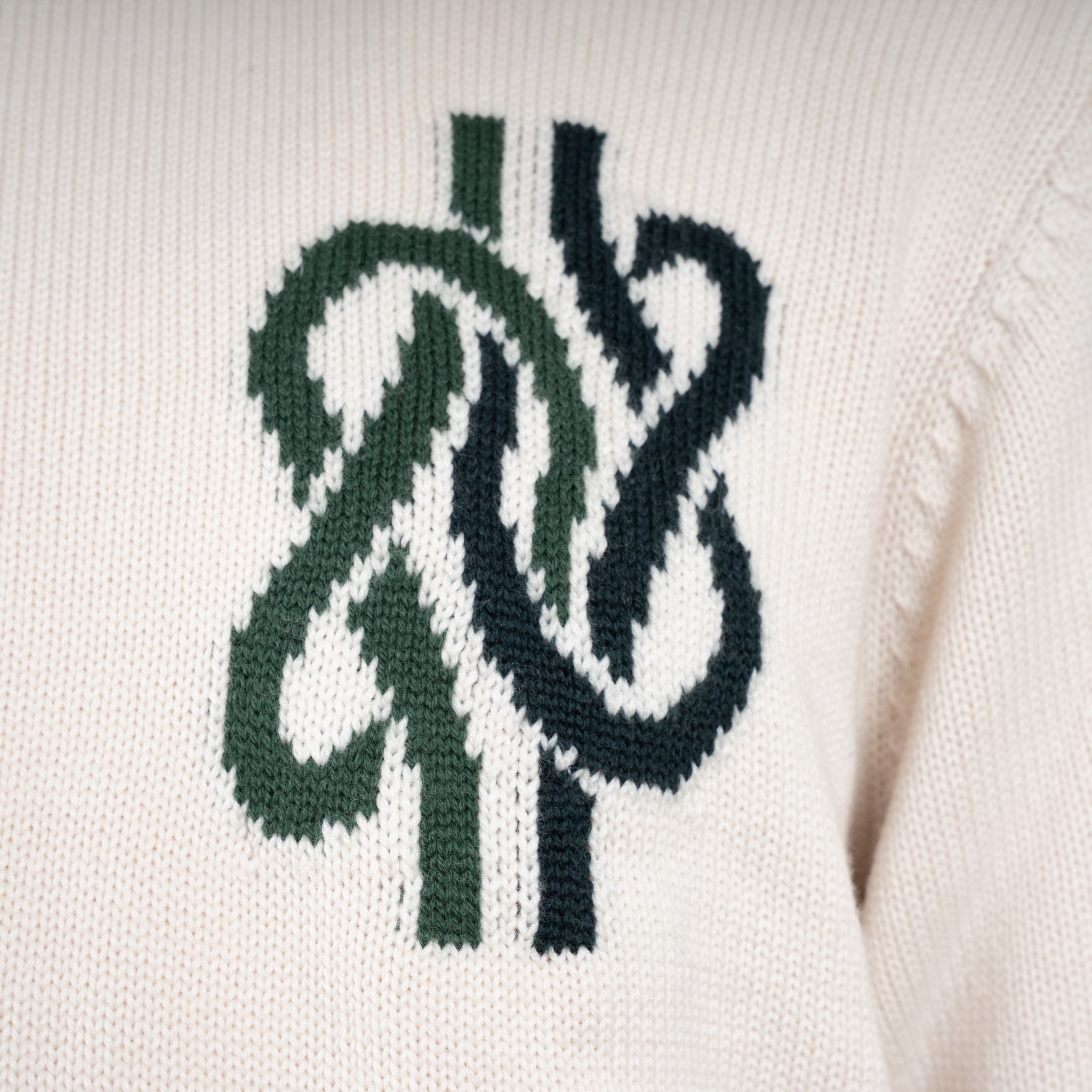 Filling Pieces Gebreide Trui Crème | Knit Sweater Knot