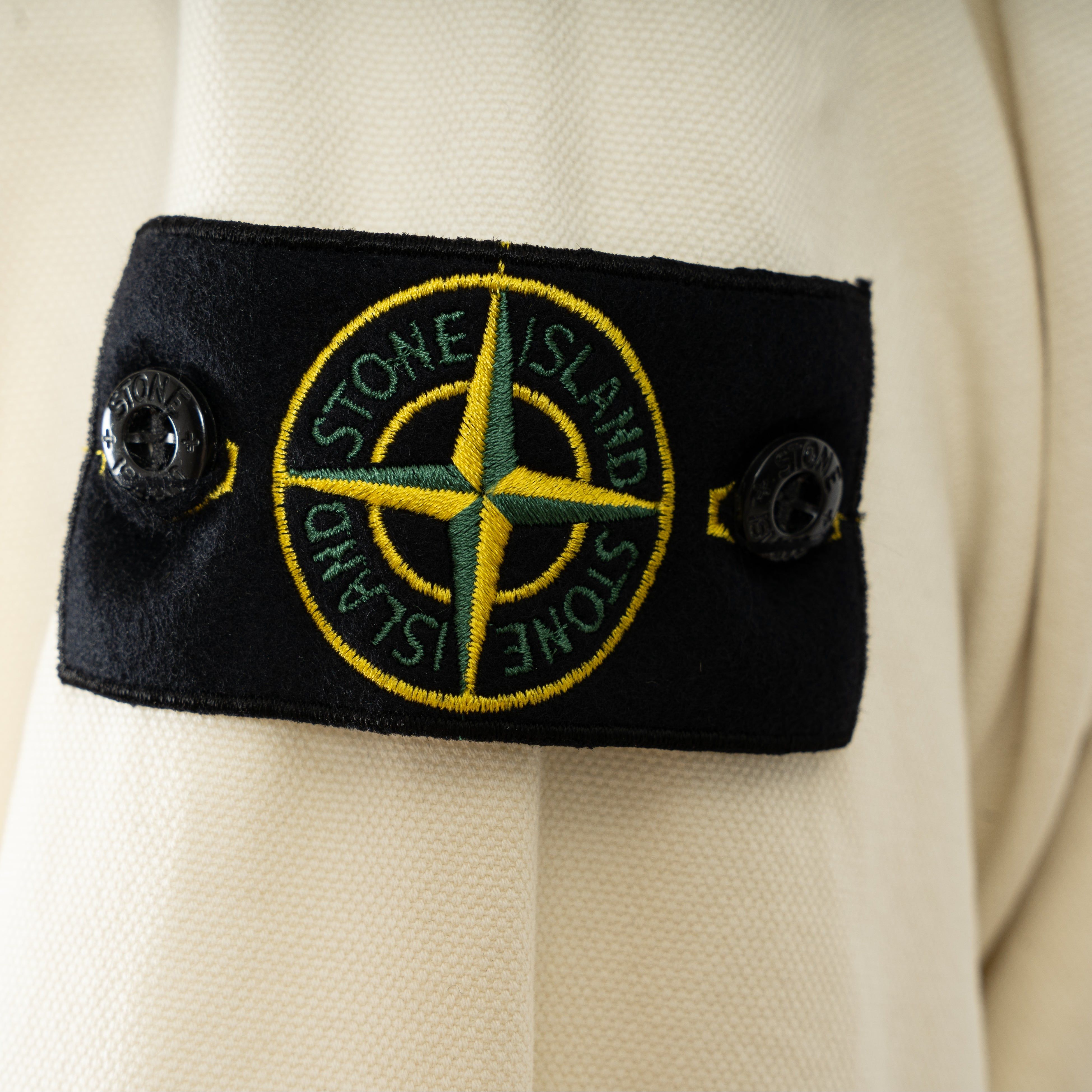 Stone Island Vest Creme | Panama Cotton 'OLD' Effect
