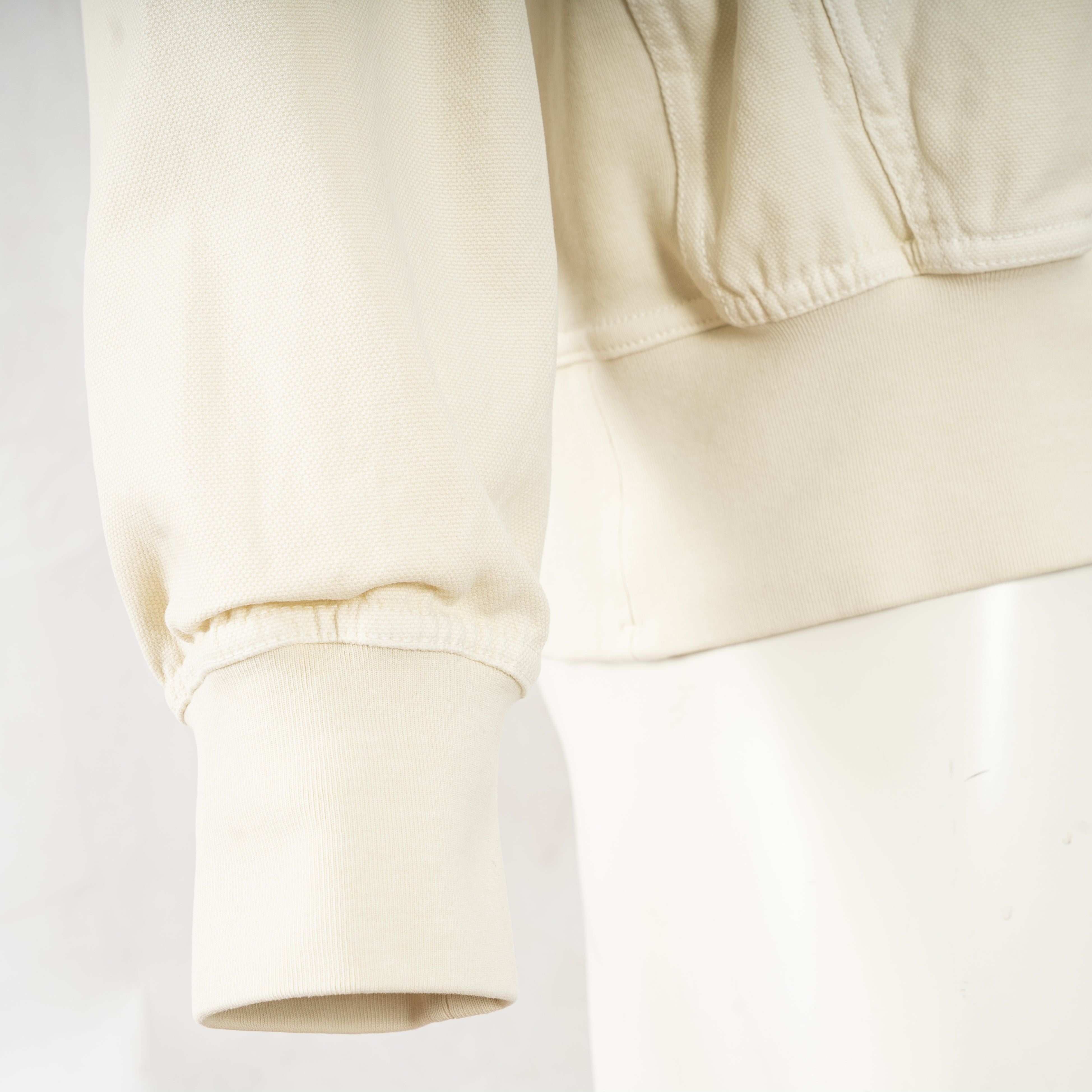 Stone Island Vest Creme | Panama Cotton 'OLD' Effect