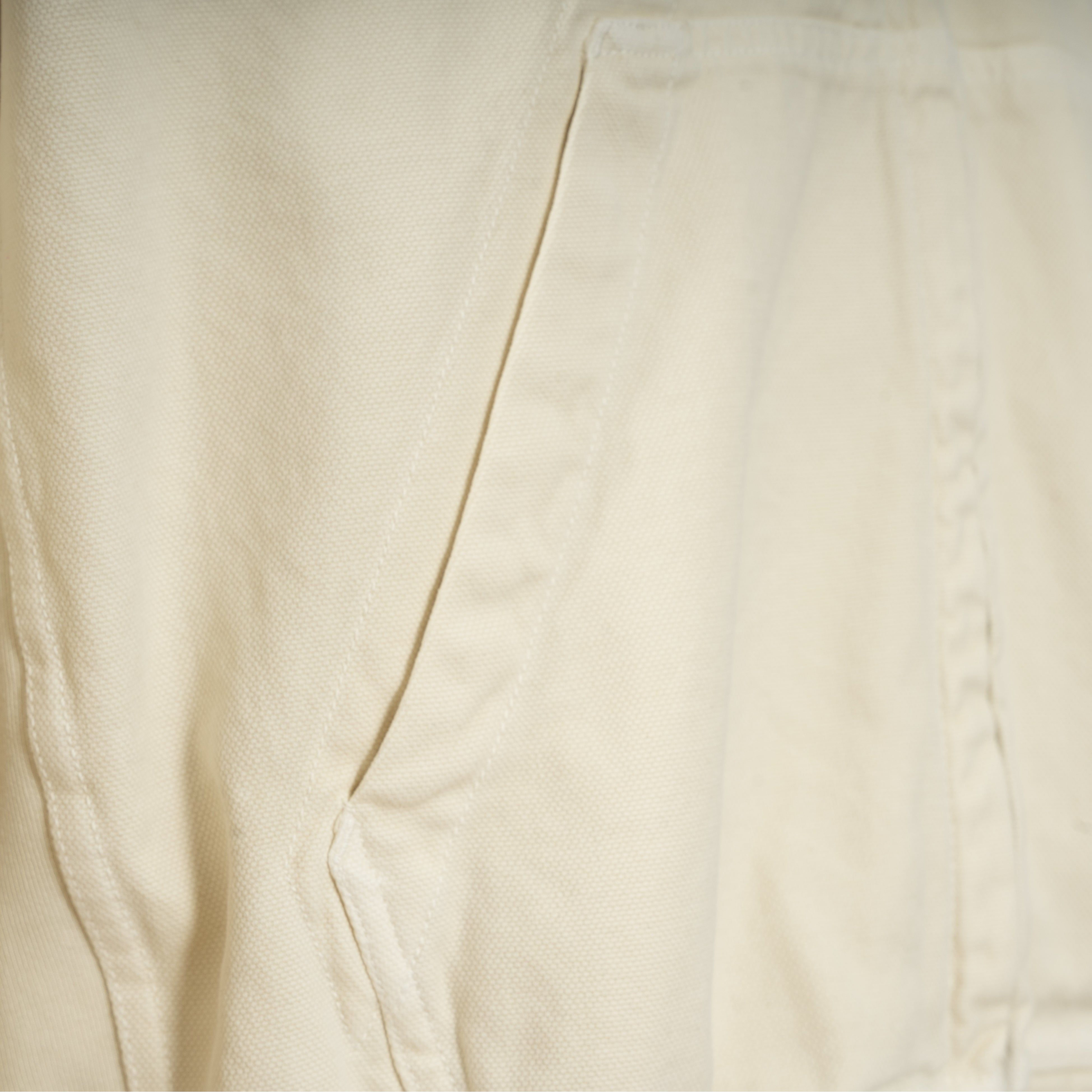 Stone Island Vest Creme | Panama Cotton 'OLD' Effect