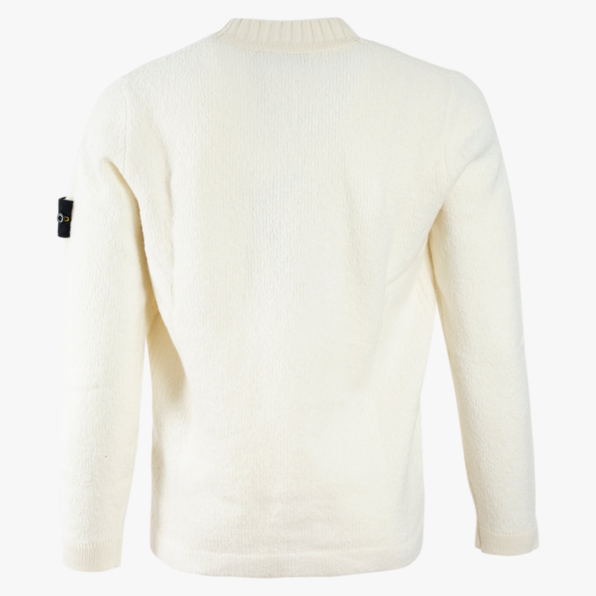 Stone Island Gebreide Trui Crème | Fancy Yarn