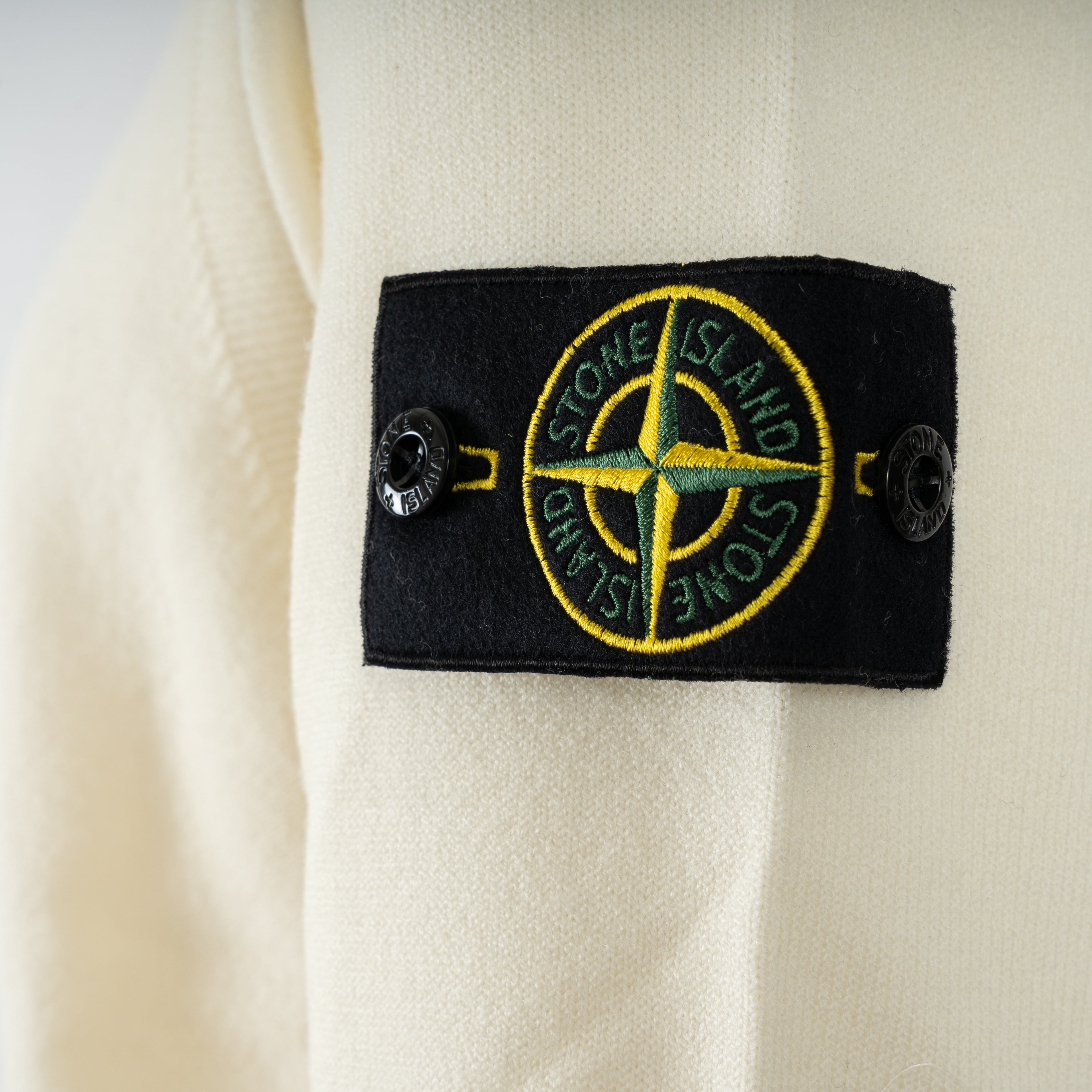 Stone Island Gebreide Trui Crème | Stretch RWS Wool