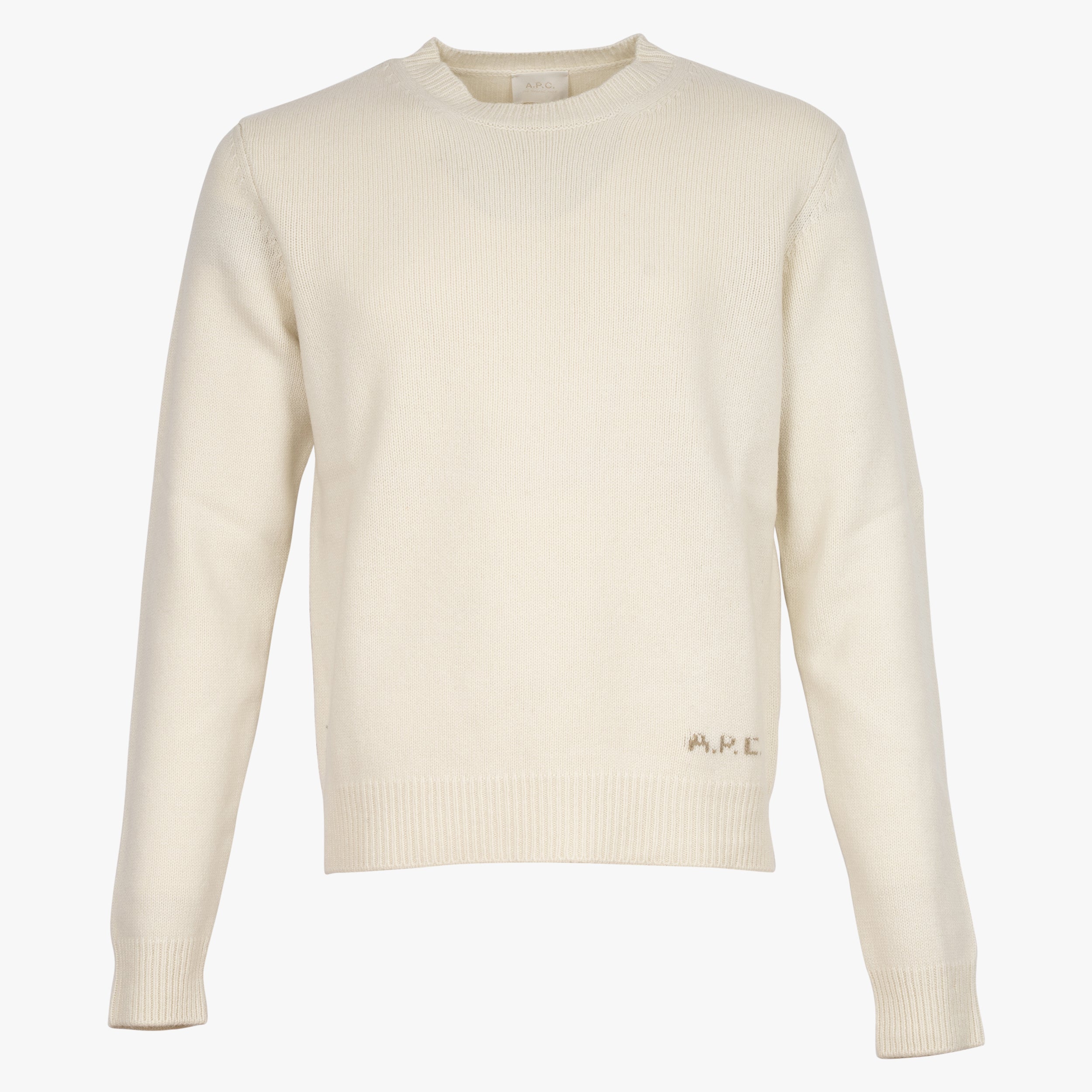 A.P.C. Gebreide Trui Crème | Pull Edmond