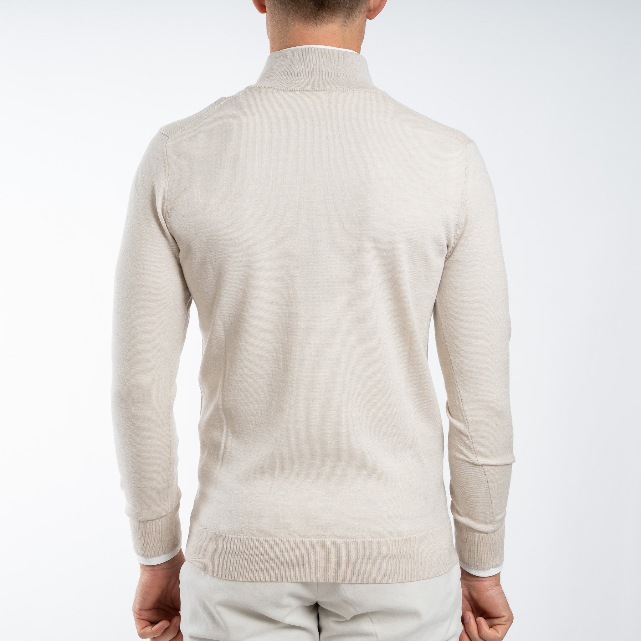 SEVEN DIALS Gebreide Trui met Knopenlijst Beige | Payton