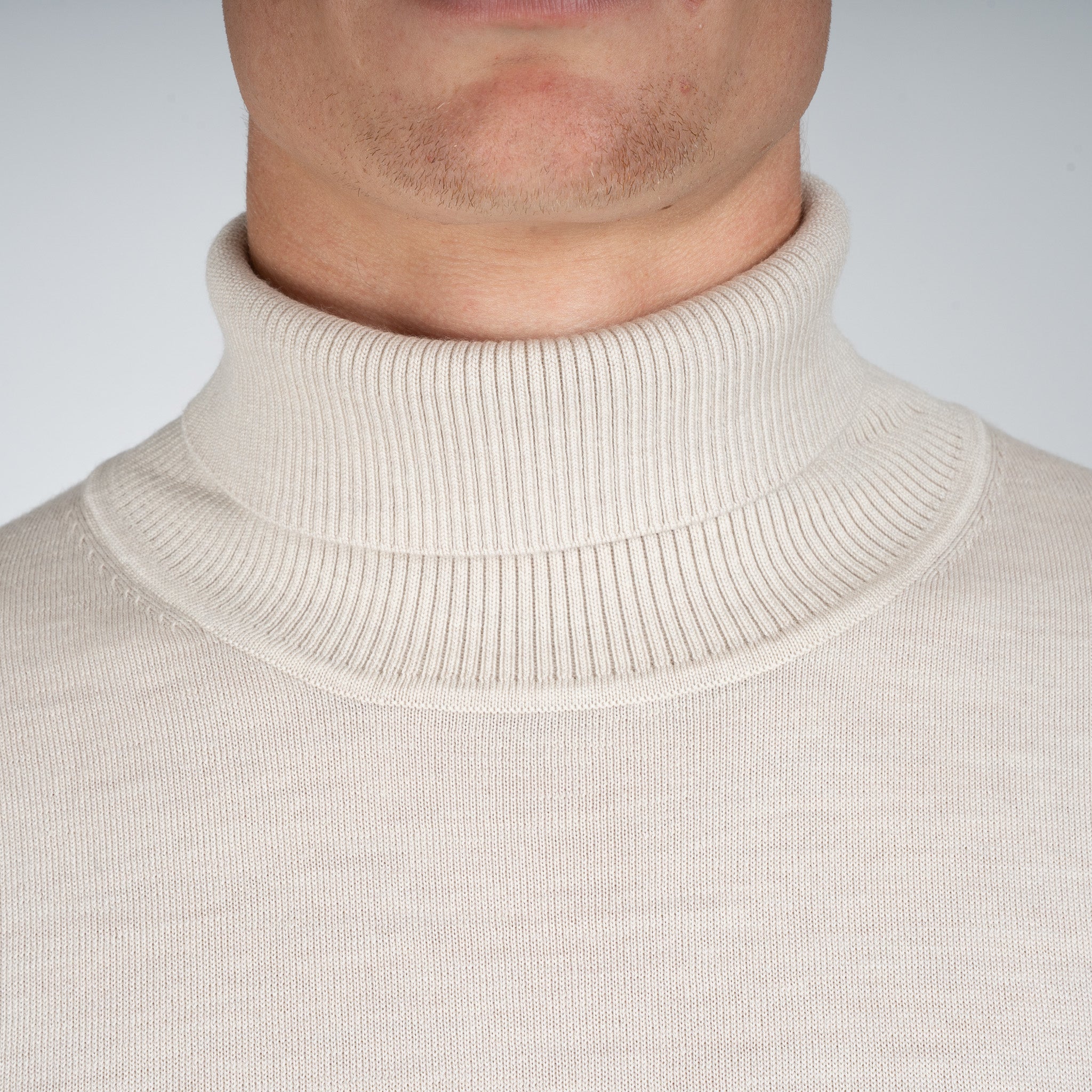 SEVEN DIALS Gebreide Coltrui Beige | Shawn