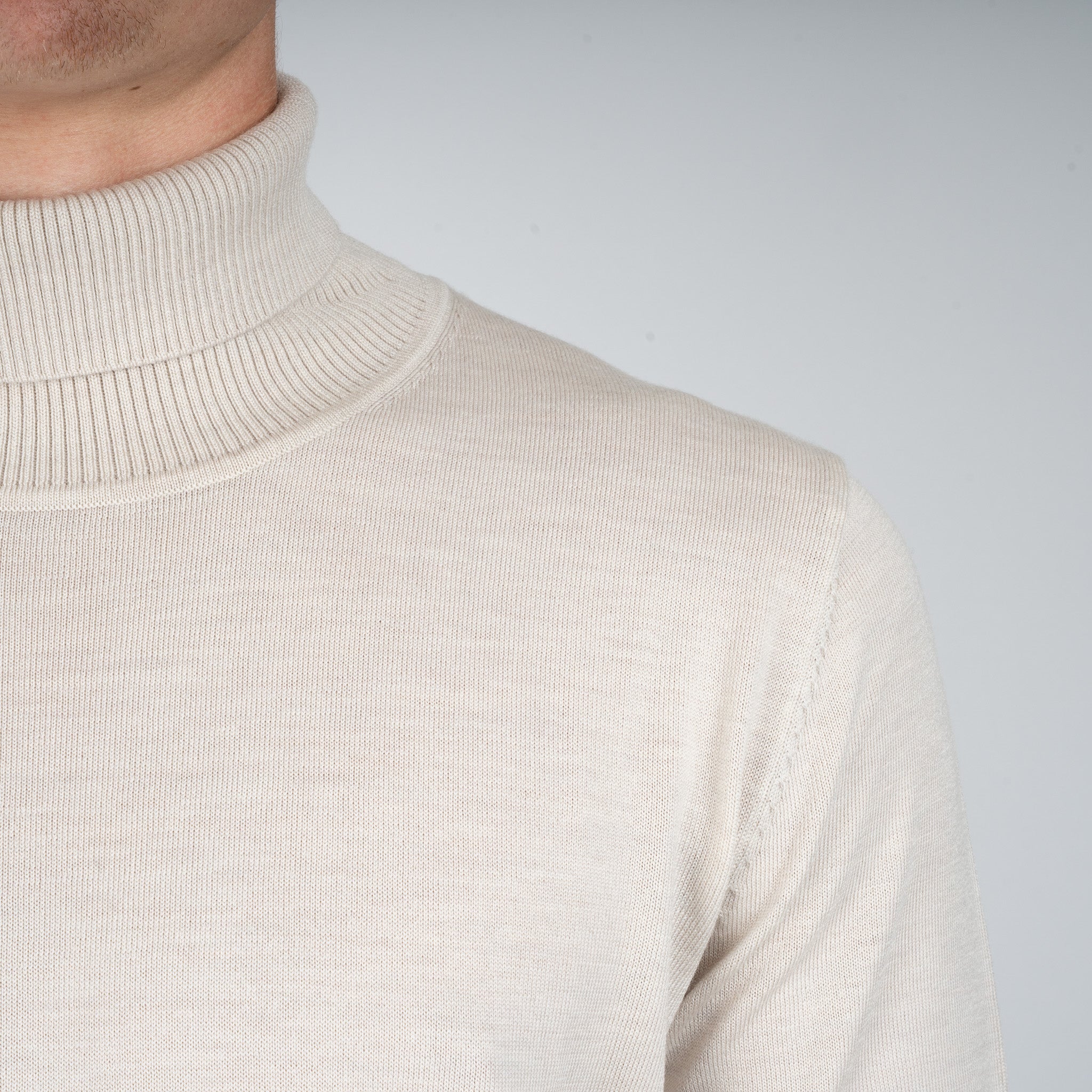 SEVEN DIALS Gebreide Coltrui Beige | Shawn