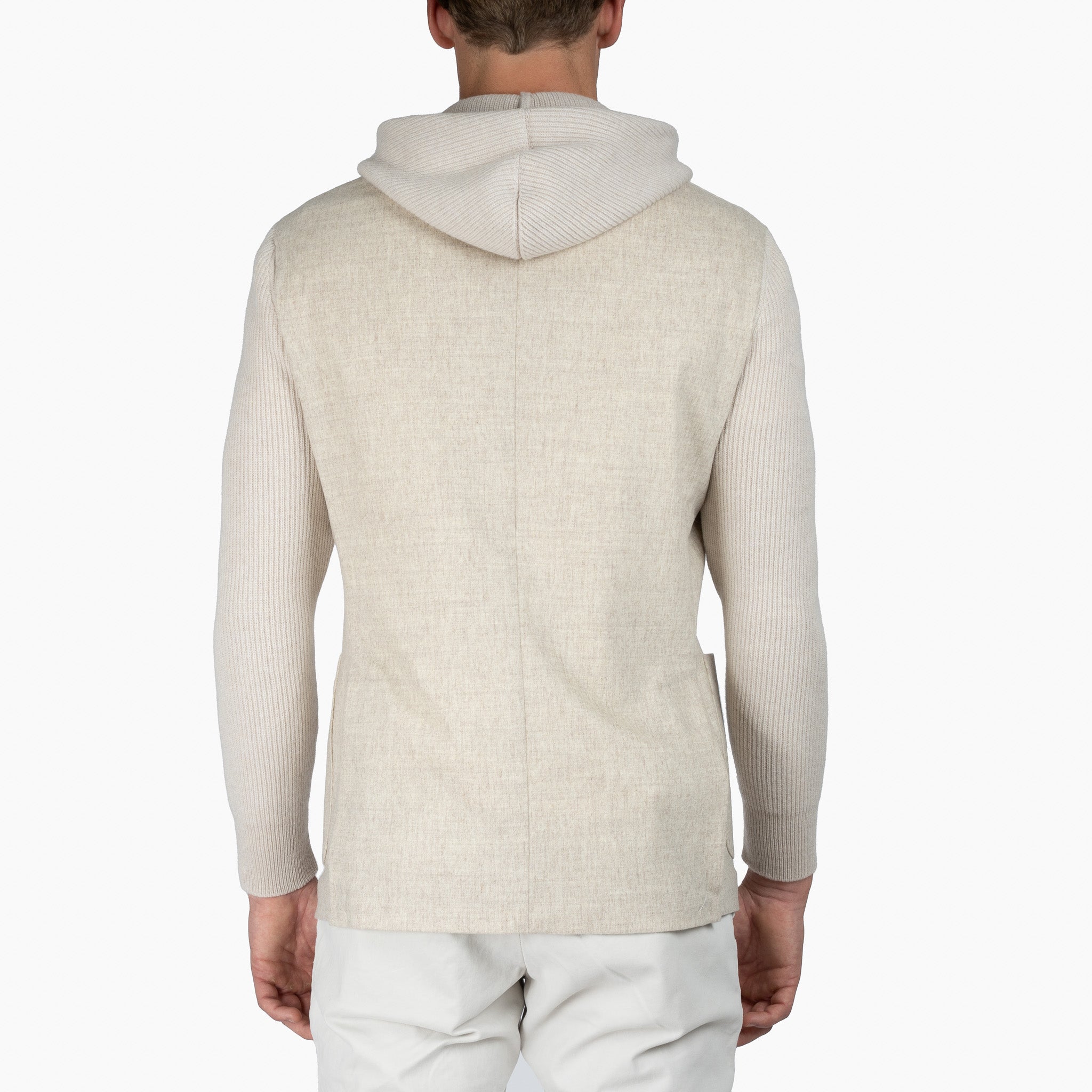 Gran Sasso Hybride Colbertjack Beige | Super Geelong