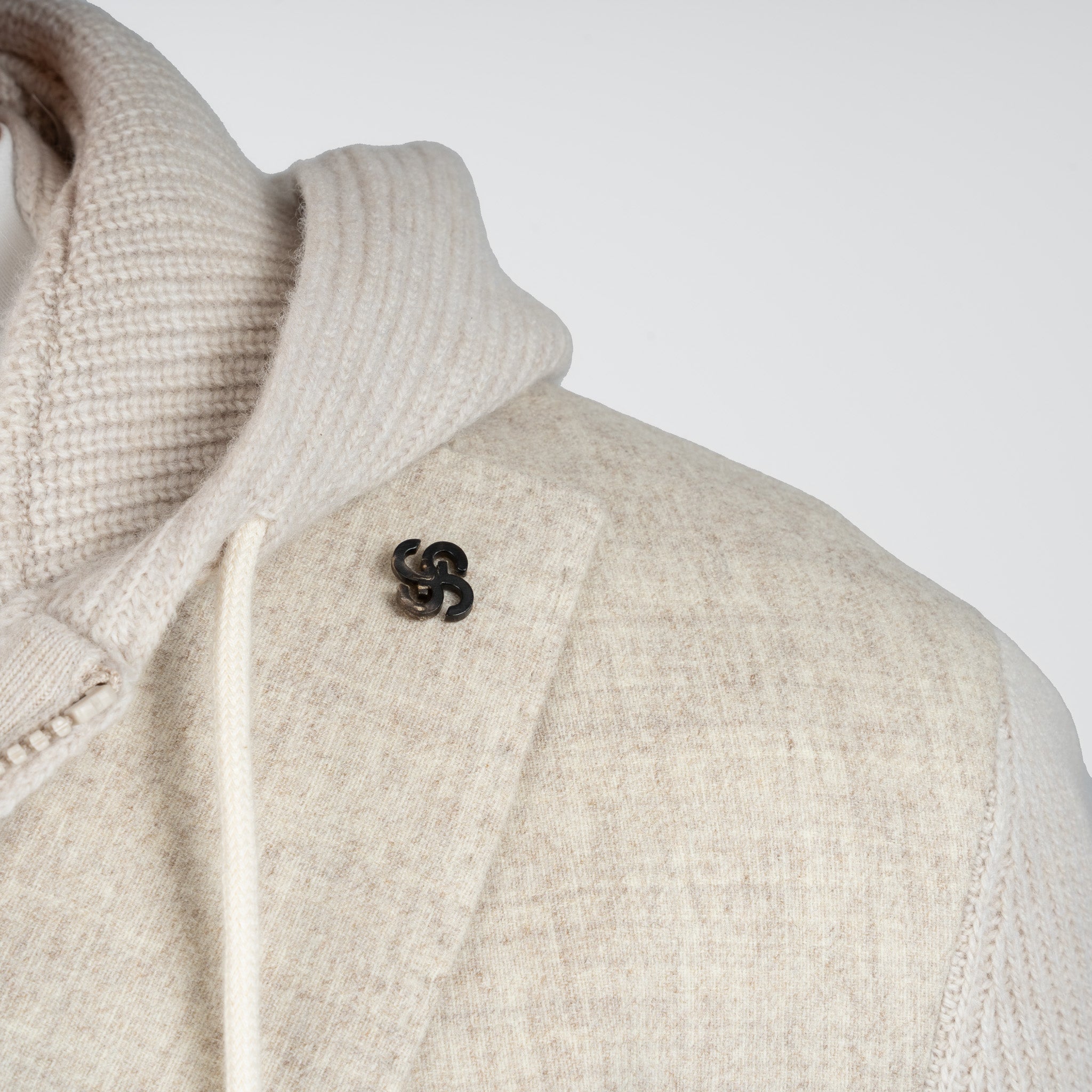 Gran Sasso Hybride Colbertjack Beige | Super Geelong