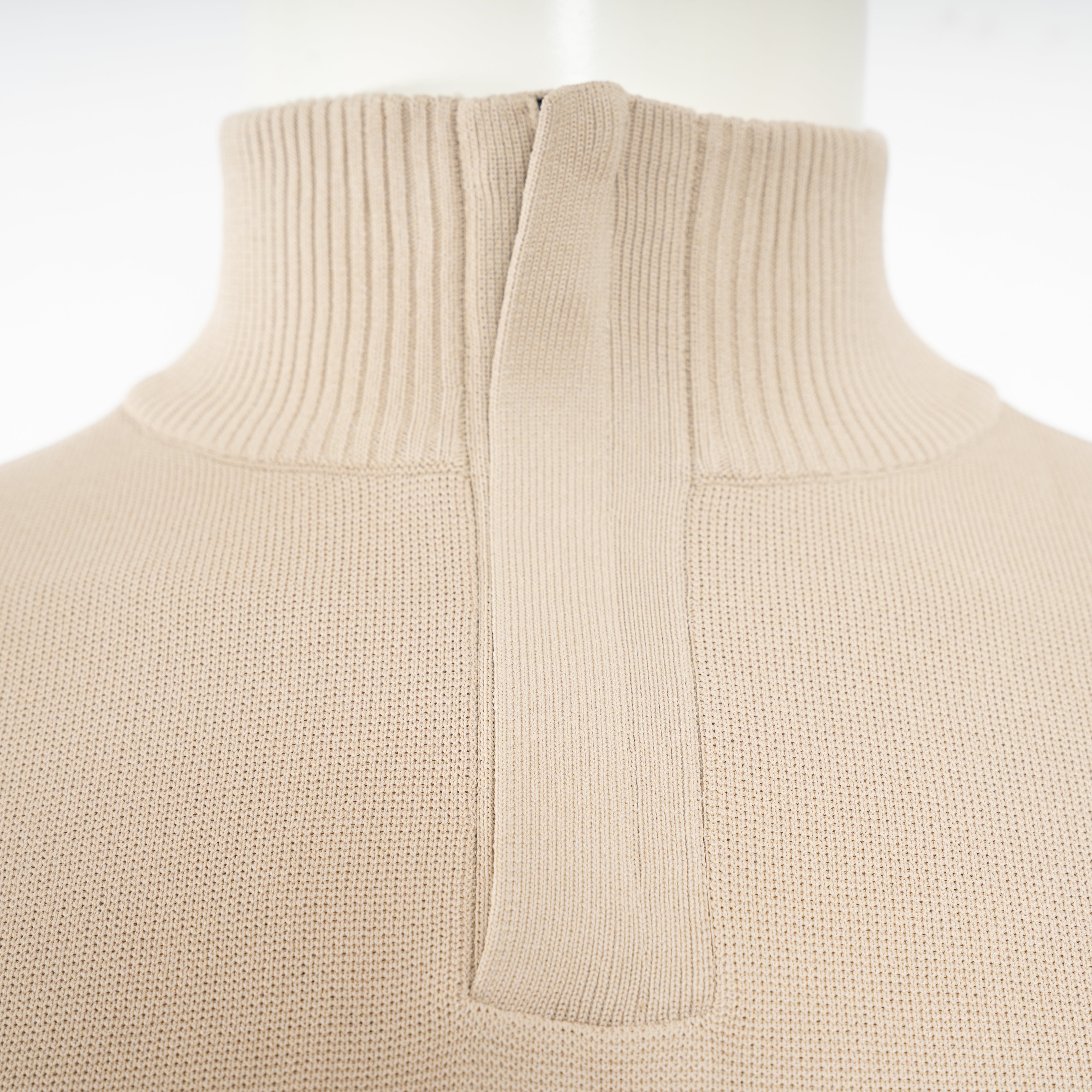 Genti Trui met Rits Beige | Cool Dry