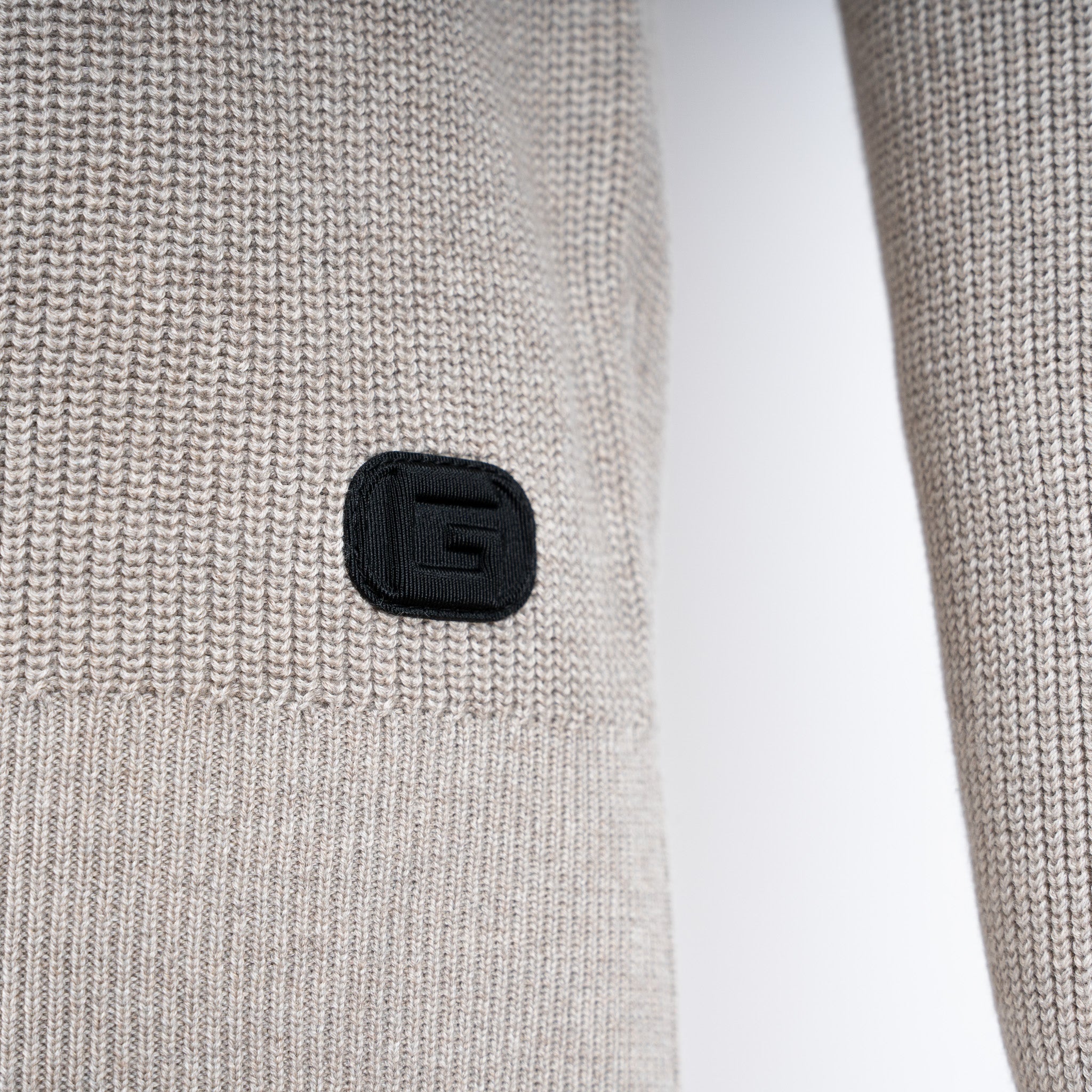 Genti Polo Lange Mouwen Beige