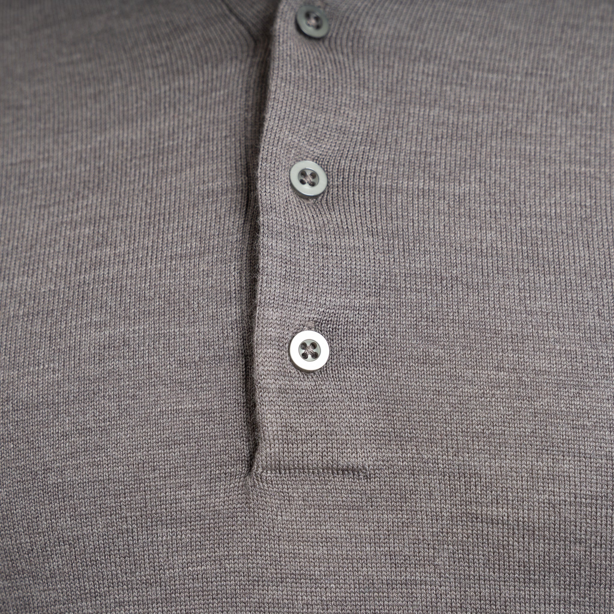SEVEN DIALS Gebreide Polotrui Taupe | Cooper