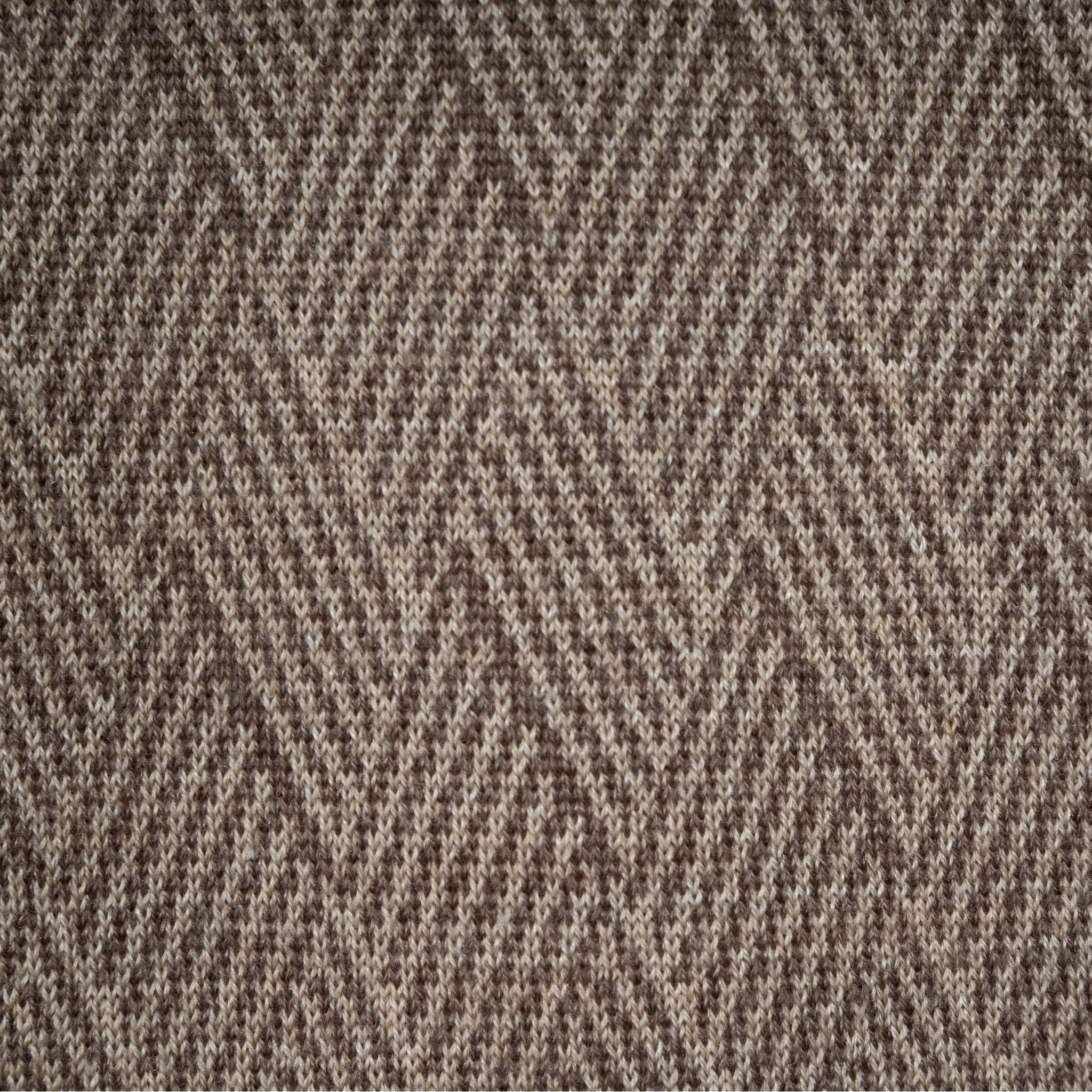 Gran Sasso Gebreide Trui met Rits Beige | Lana Seta