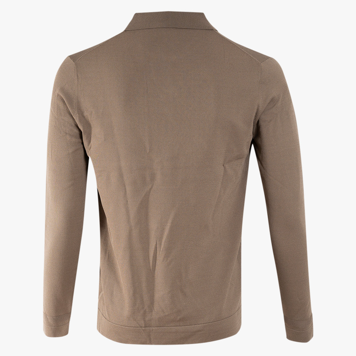 Genti Trui met Polokraag Taupe | Cool Dry