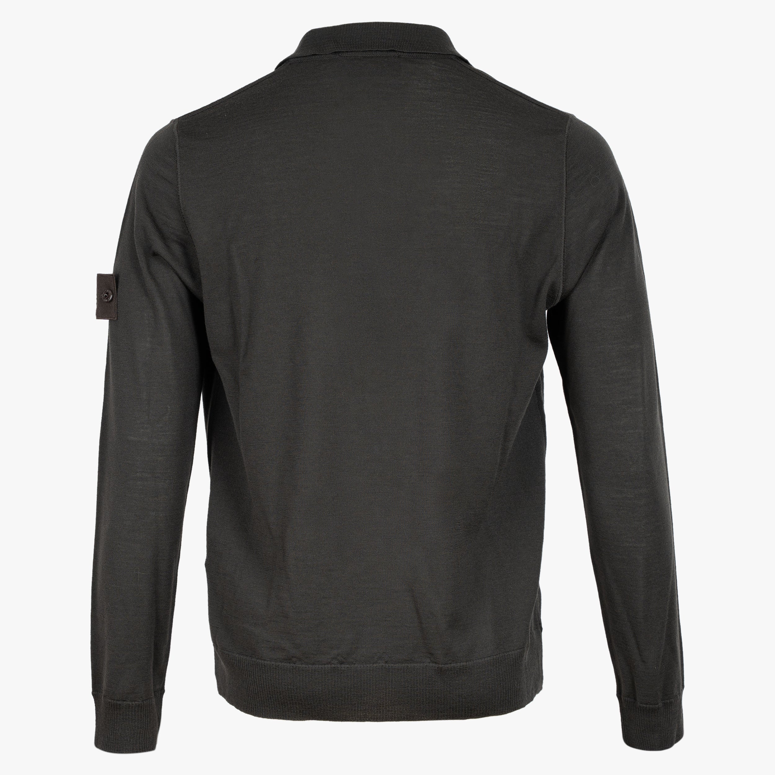 Stone Island Gebreide Polokraag Trui Bruin | Ghost