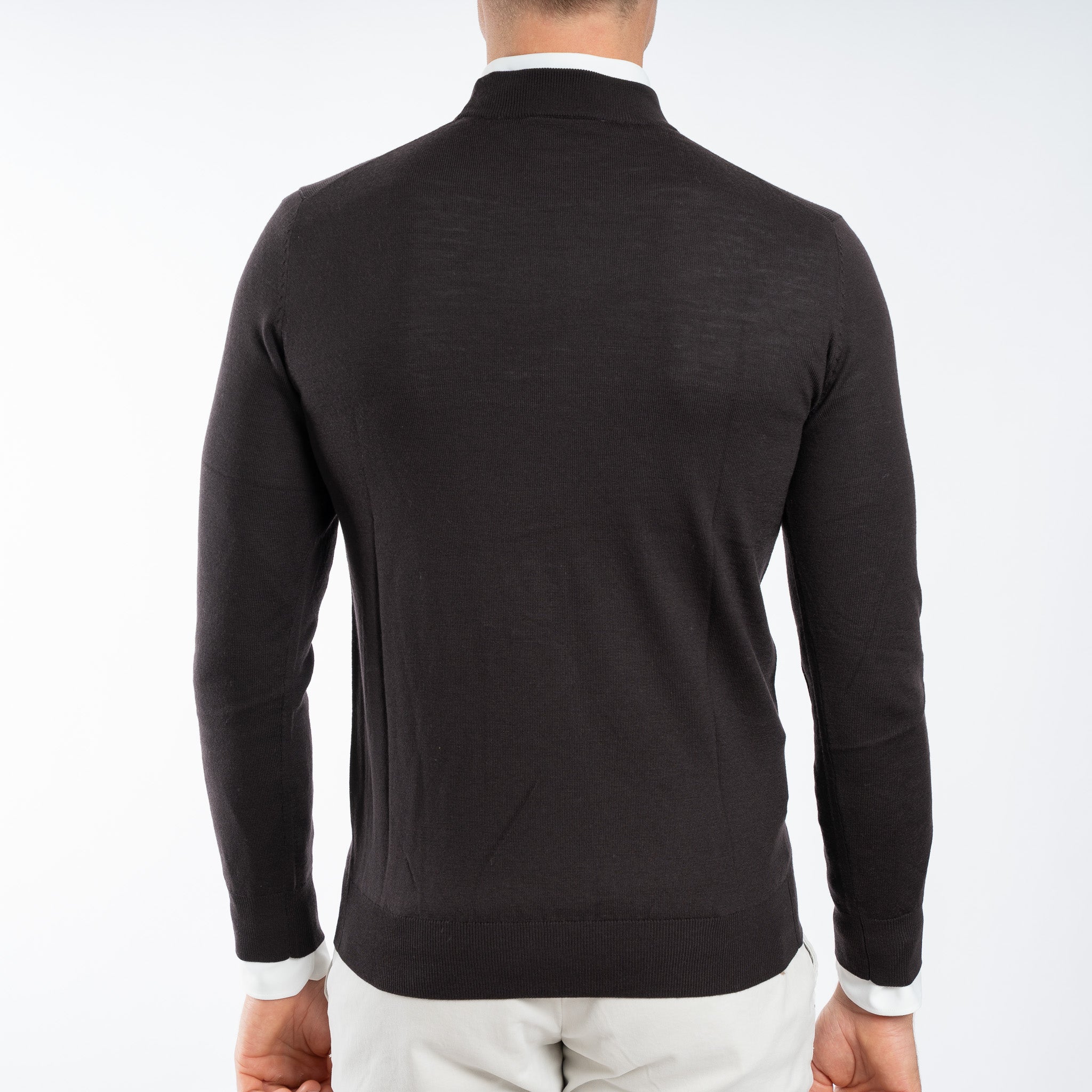 SEVEN DIALS Gebreide Turtleneck Trui Bruin | Goy