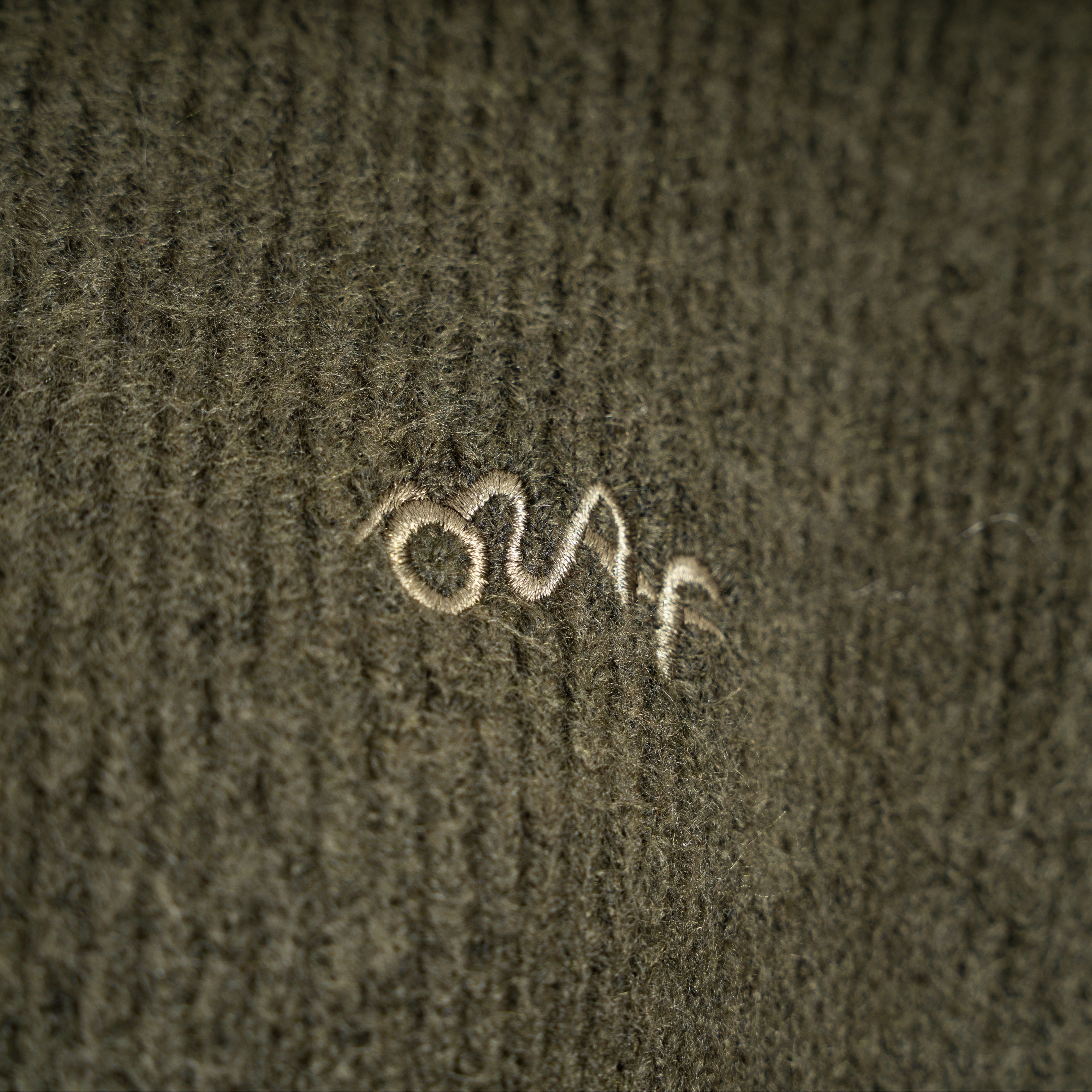 Olaf Gebreide Trui Groen | Signature Knit