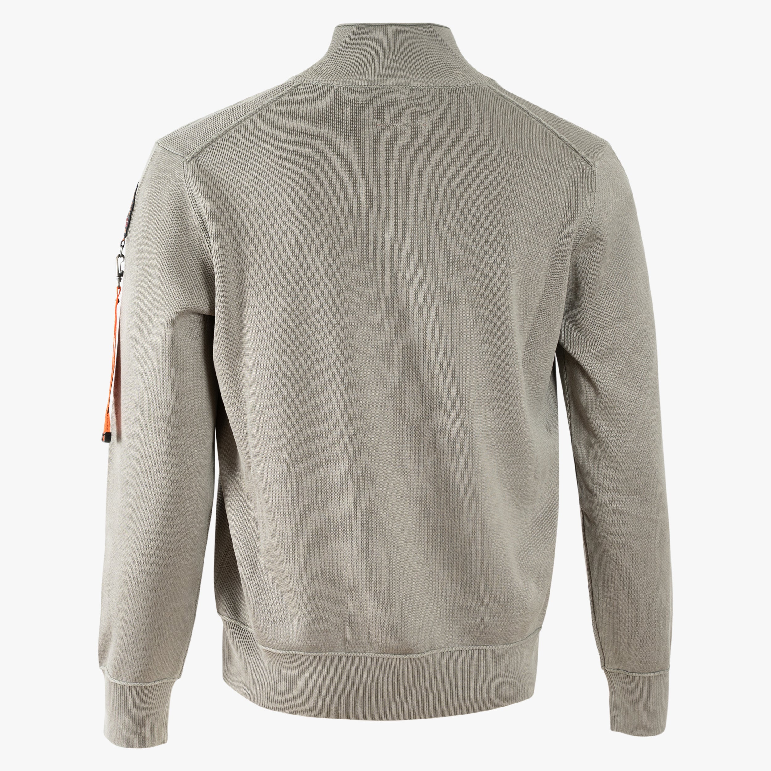 Parajumpers Trui met Rits Groen | Basic Scoe